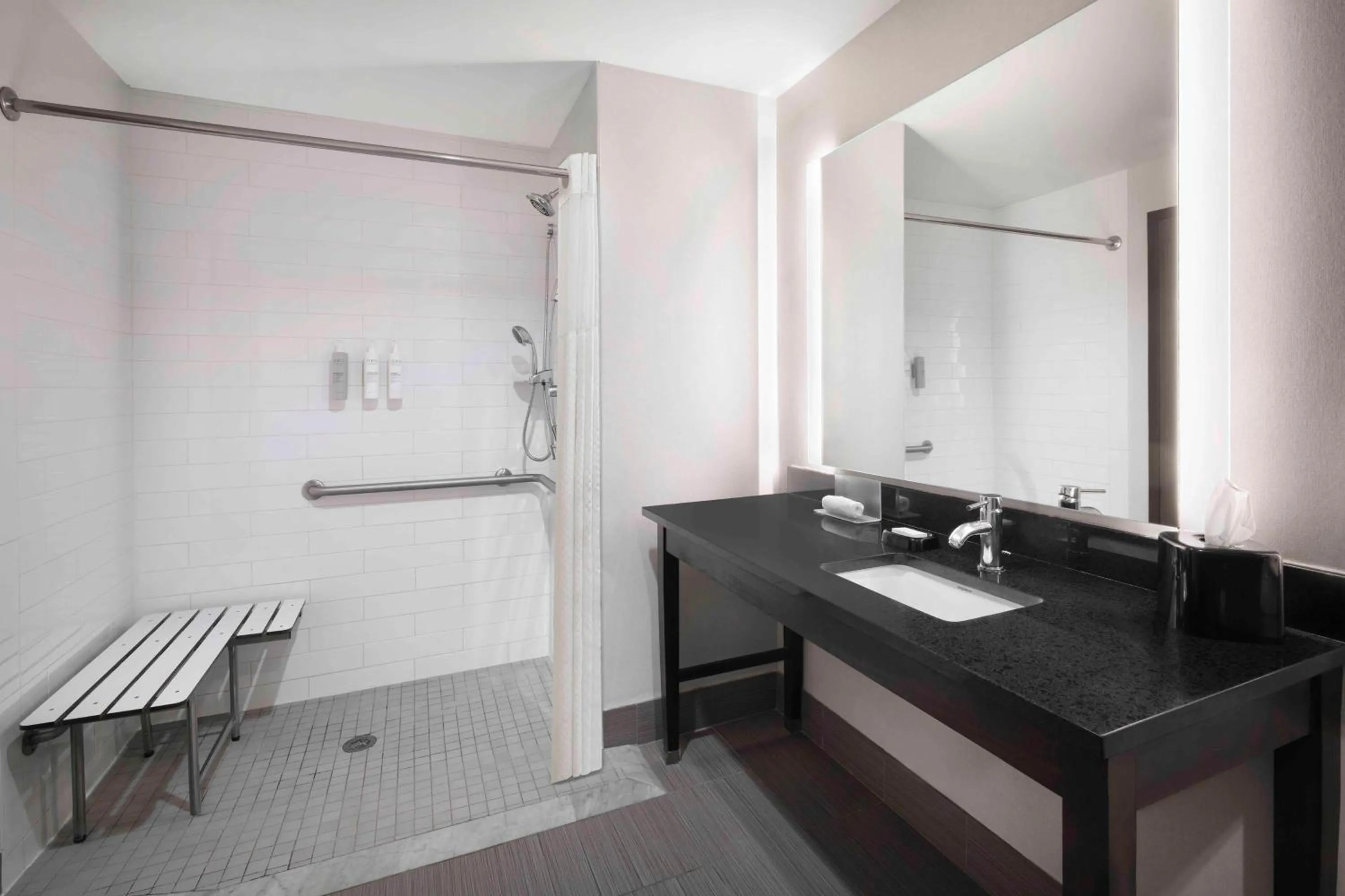 Bathroom in Hampton Inn & Suites Denver Downtown Convention Center