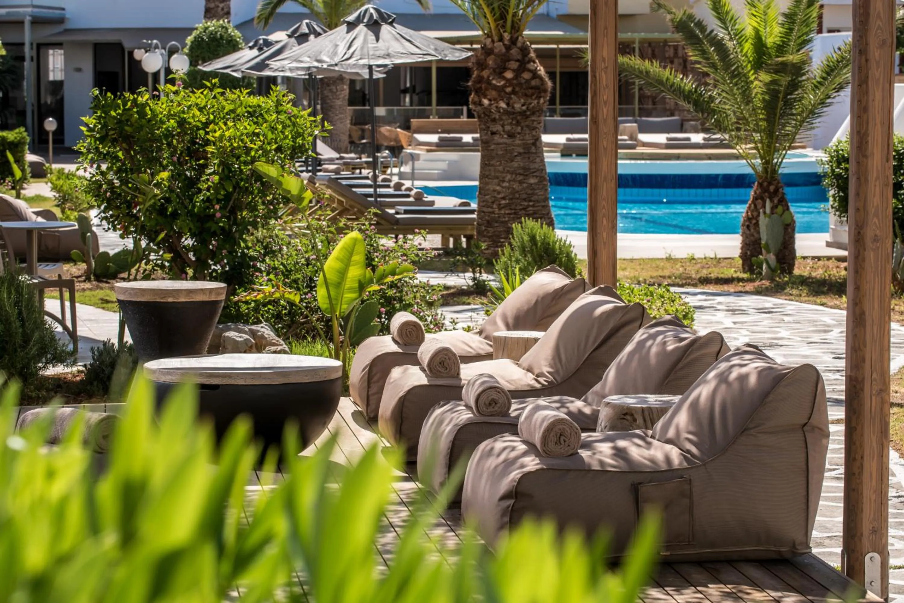 Seating area in Enorme Maya Beach Hotel-Adults Only