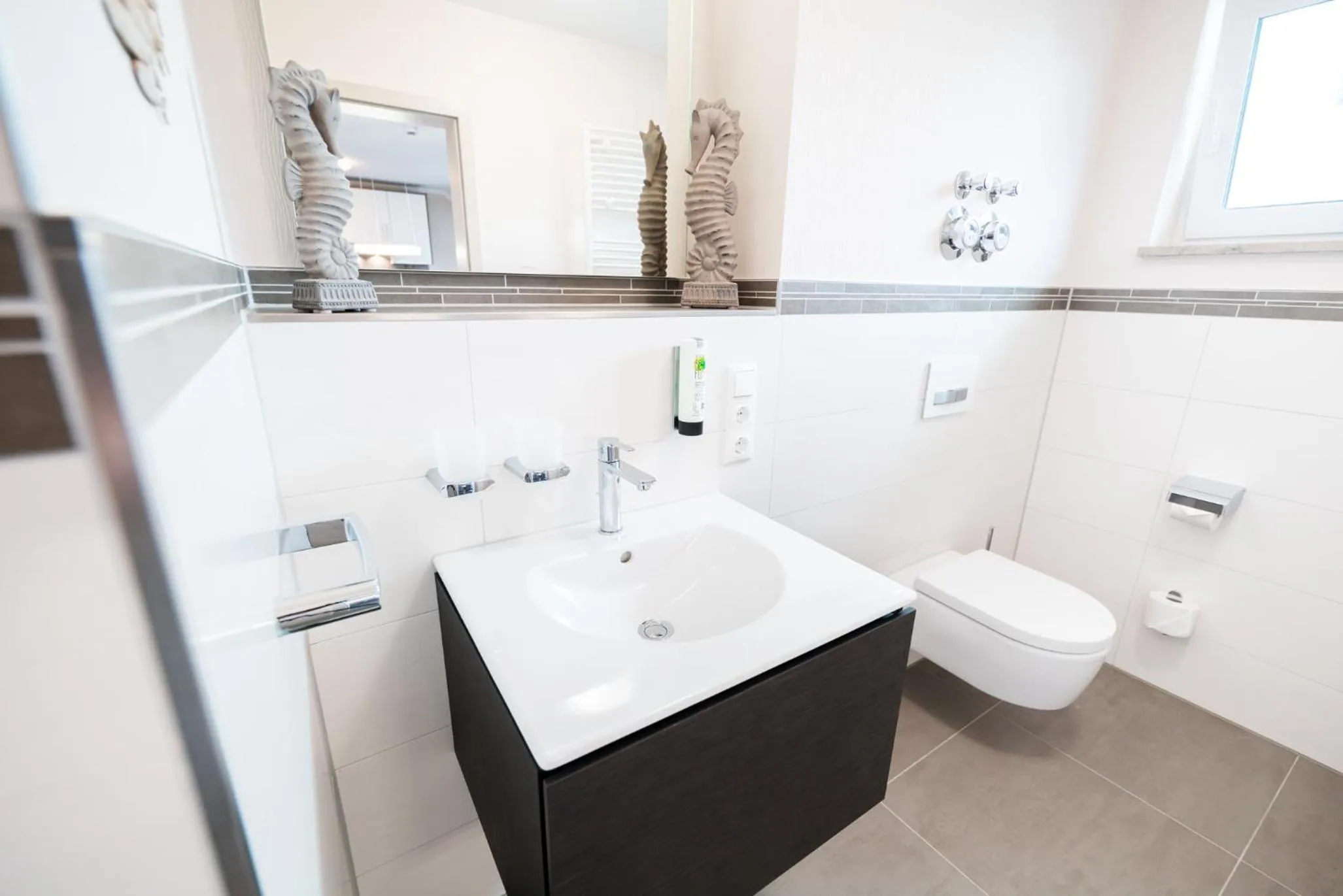 Bathroom in AKZENT Apartmenthotel Binz