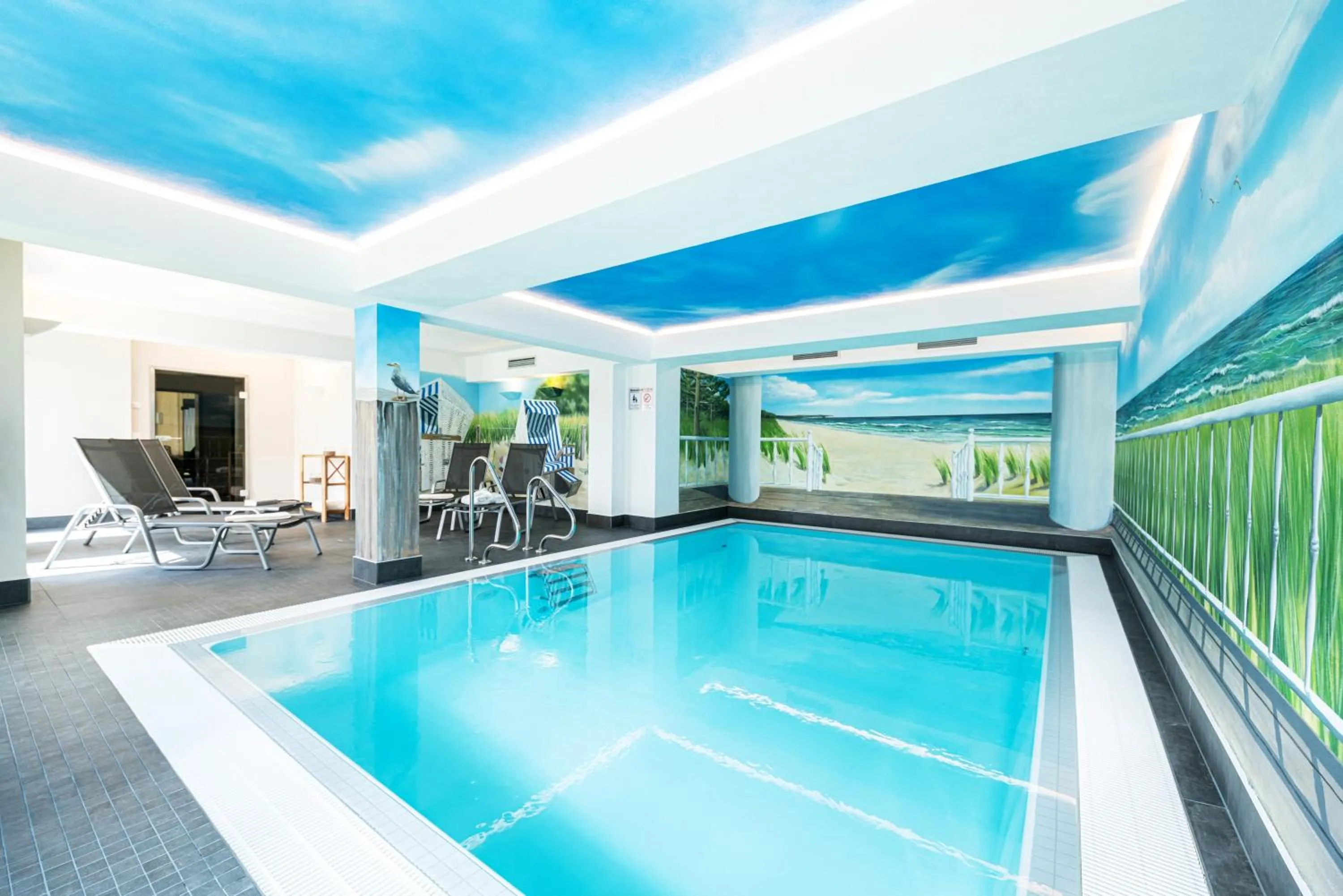 Swimming pool in AKZENT Apartmenthotel Binz