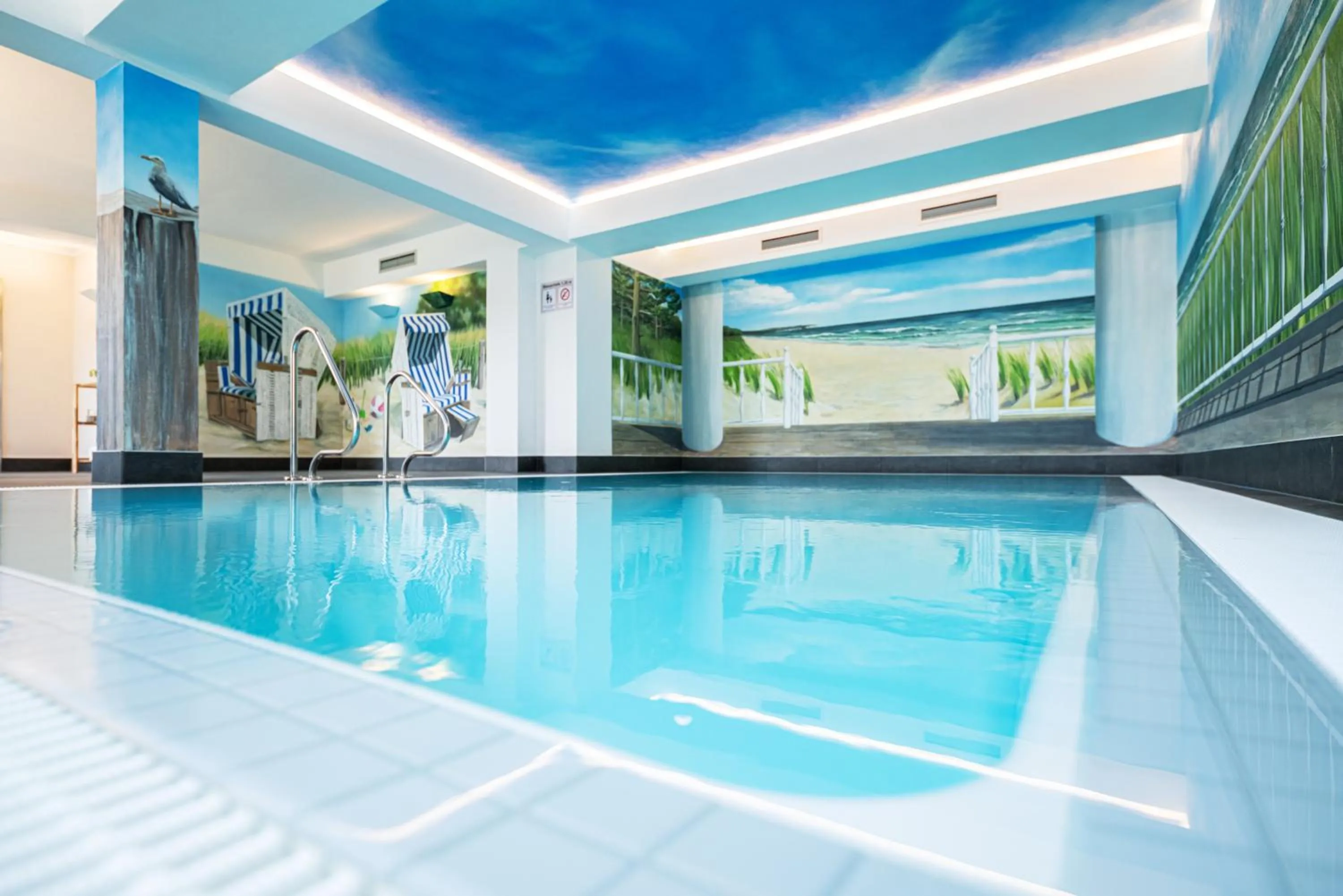 Swimming pool in AKZENT Apartmenthotel Binz