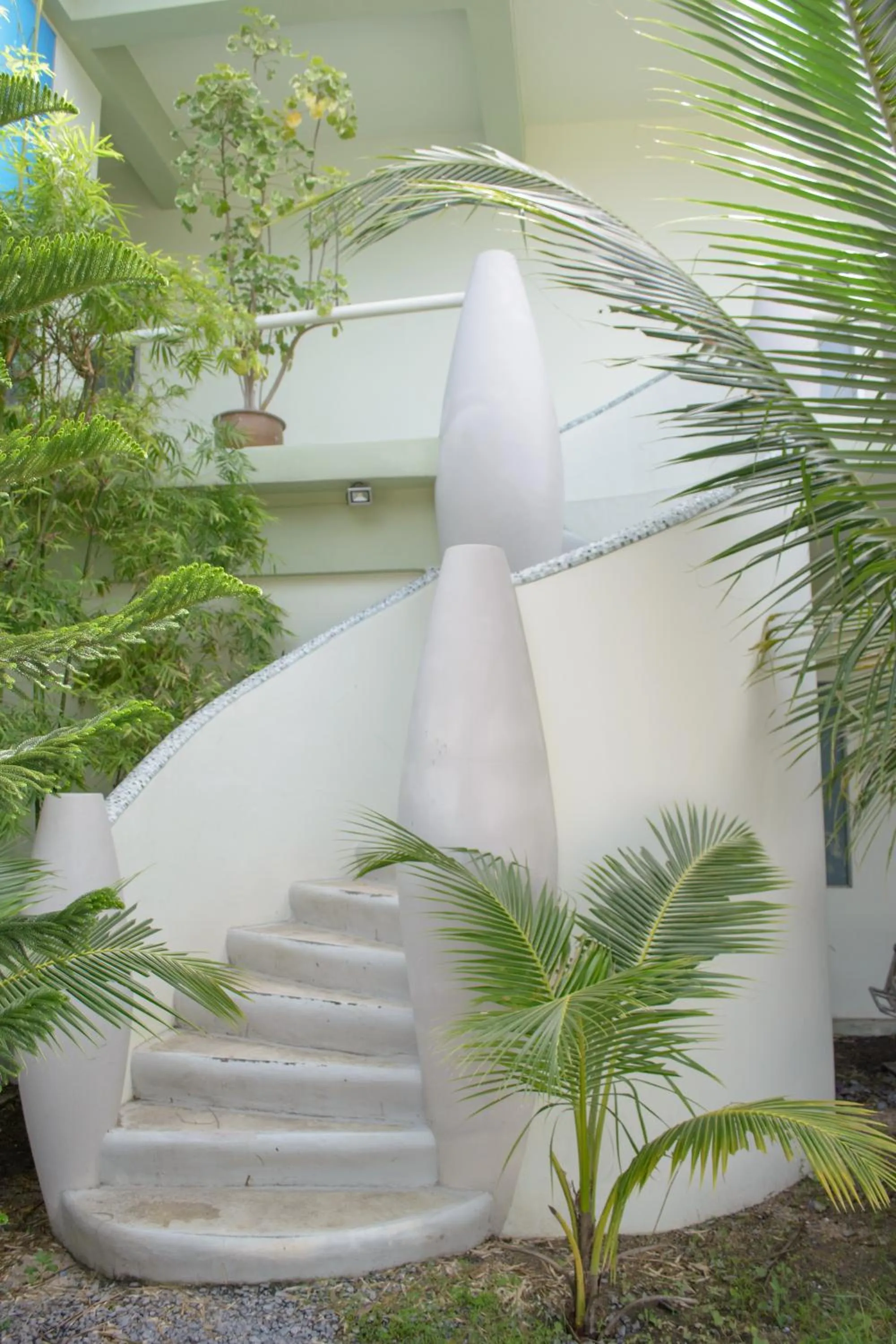 Facade/entrance in Le Divine Comedie Beach Resort