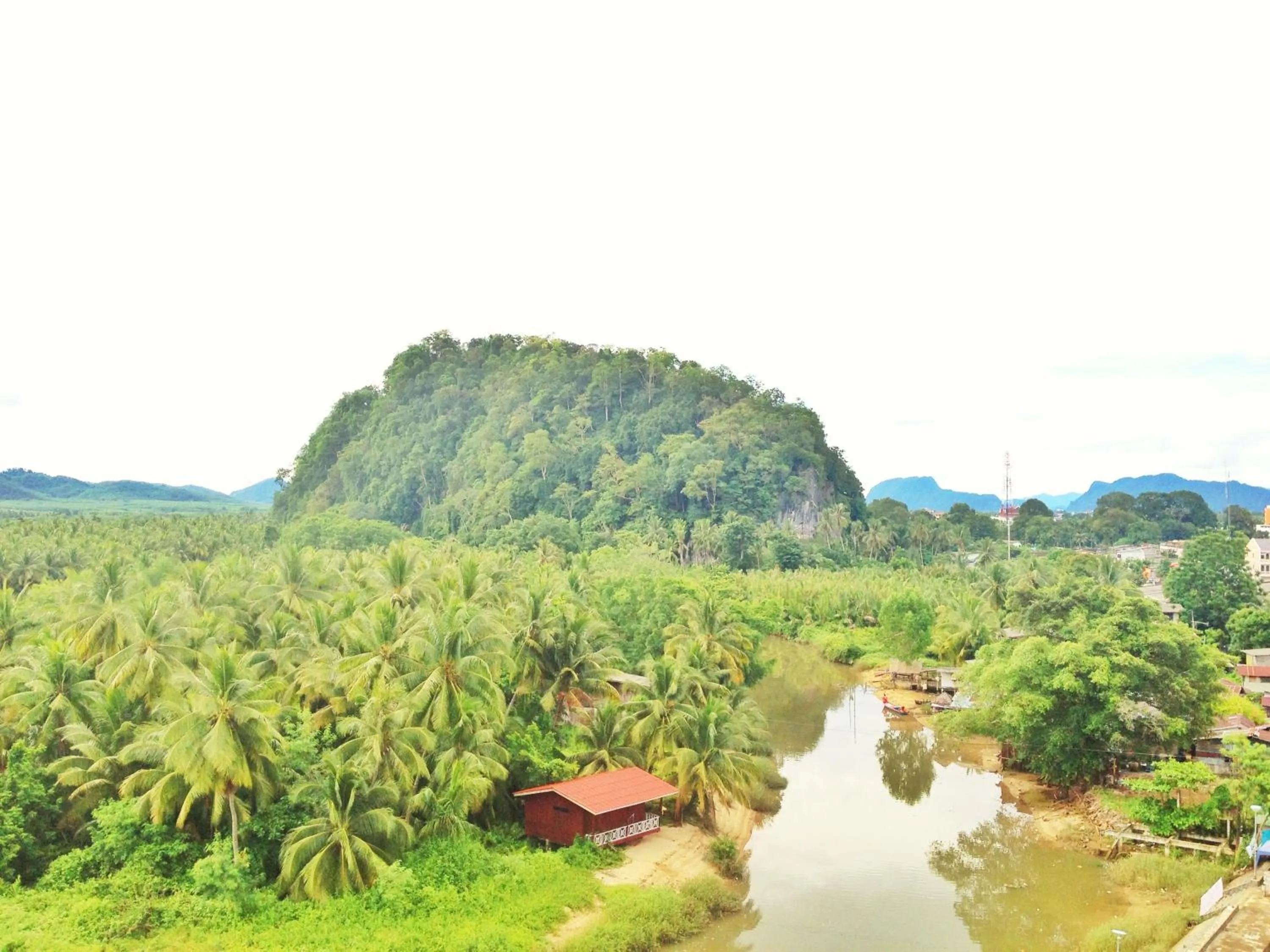 Natural landscape in SinKiat Buri Hotel