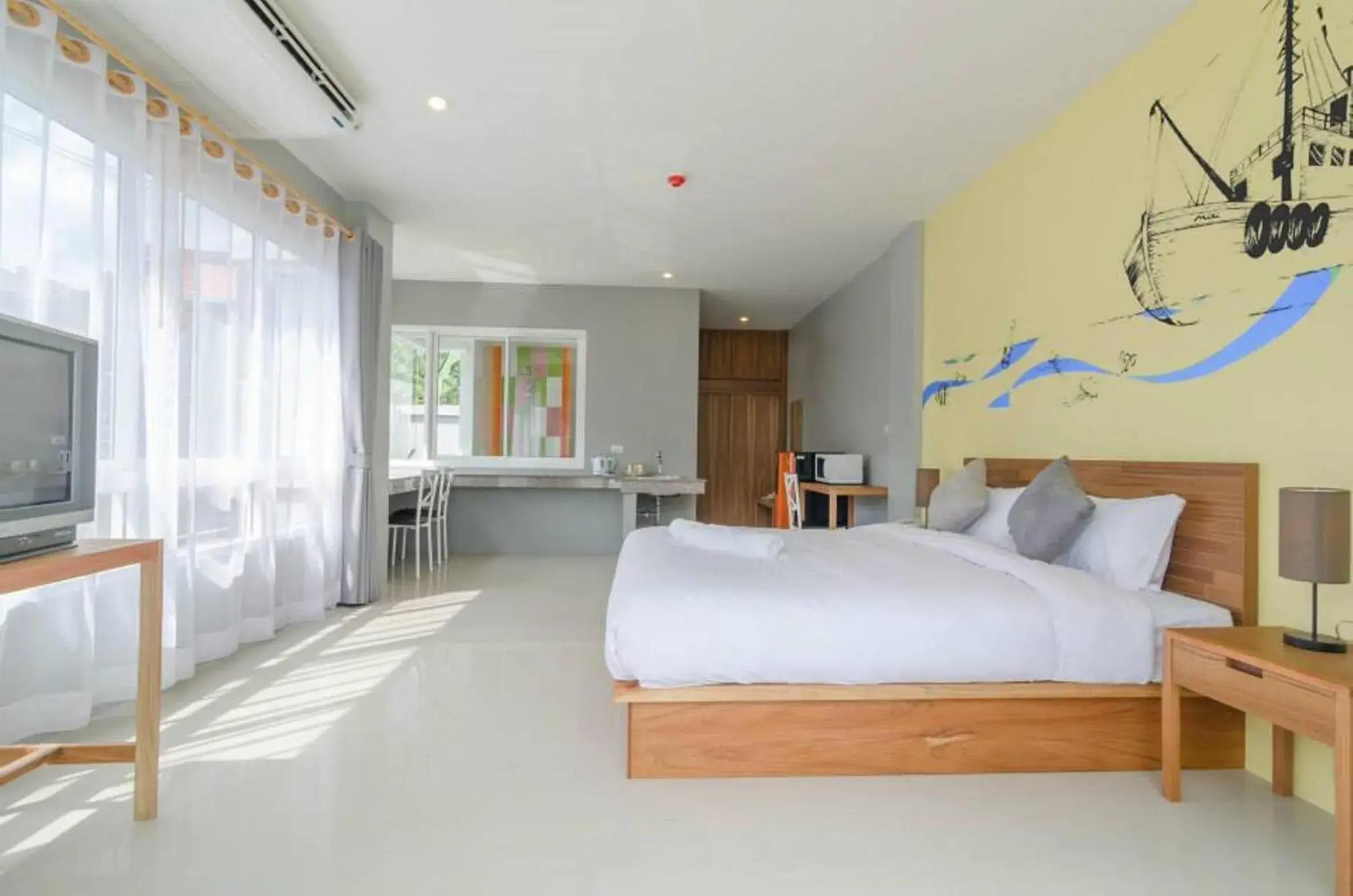 Bed in Ao Nang Miti Resort Bed in Ao Nang Miti Resort