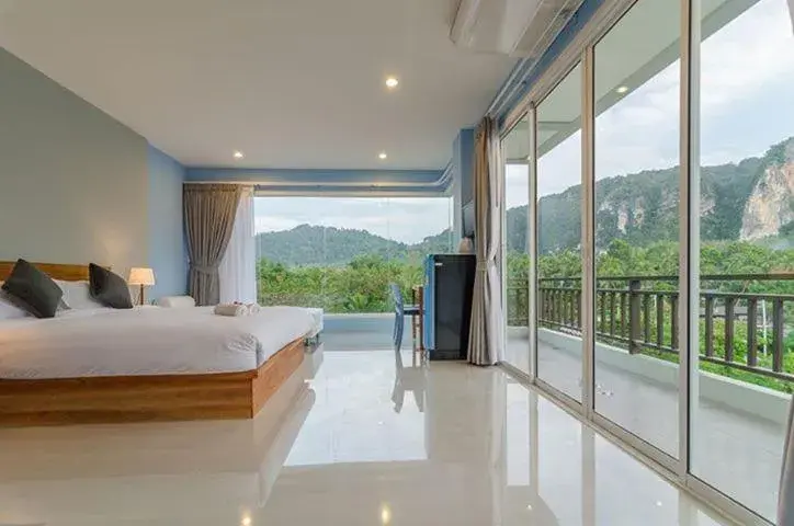Bed in Ao Nang Miti Resort Bed in Ao Nang Miti Resort