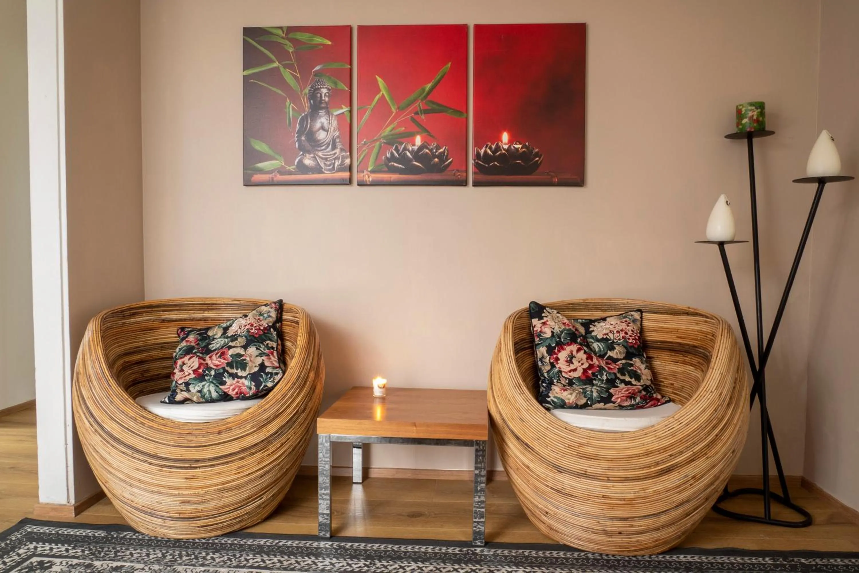 Seating area in The apartment - Öbbuhús