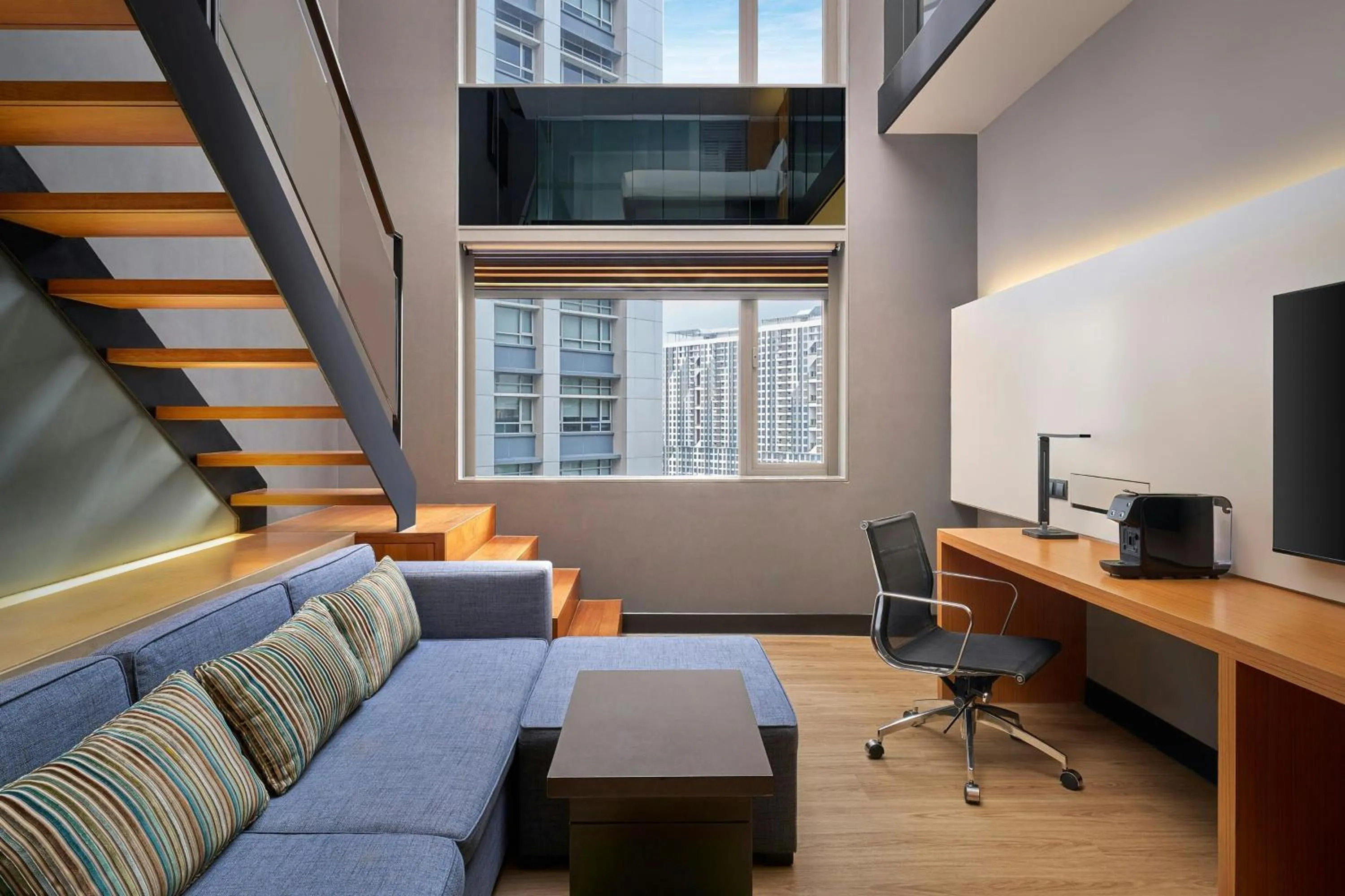 Living room in Aloft Kuala Lumpur Sentral