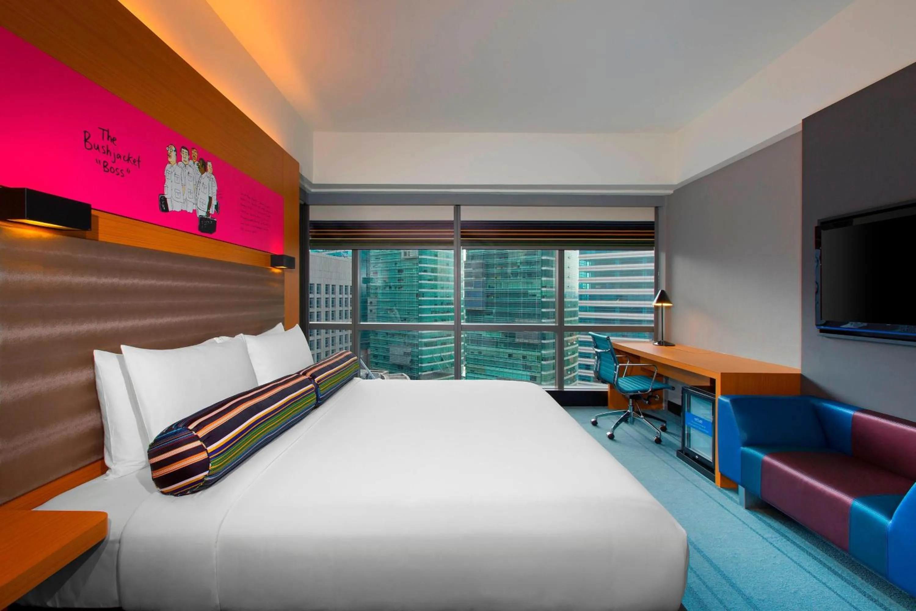 Photo of the whole room, Bed in Aloft Kuala Lumpur Sentral