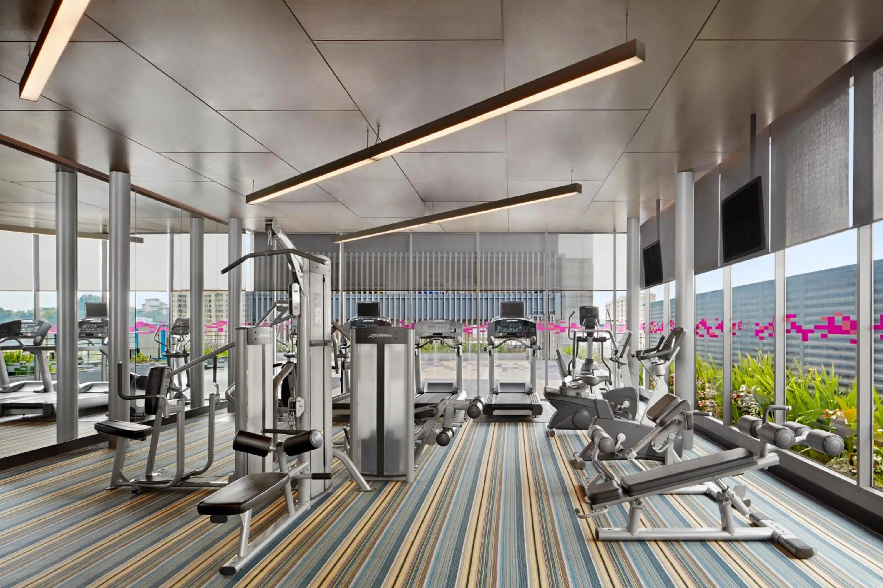Fitness centre/facilities in Aloft Kuala Lumpur Sentral