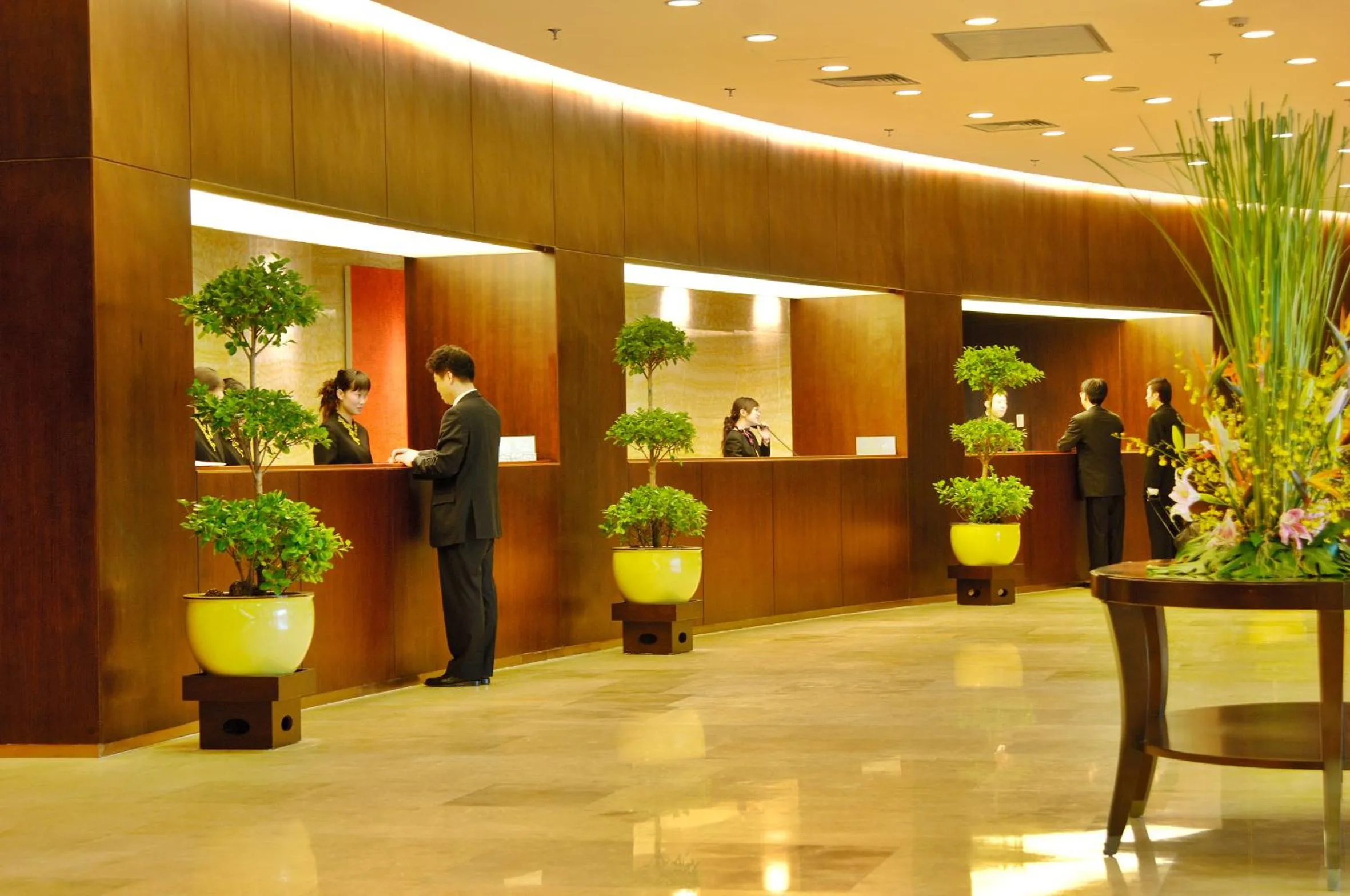 Lobby or reception in Jianguo Garden Hotel