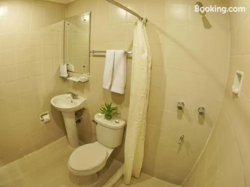 Shower in Rajah Park Hotel by Hiverooms