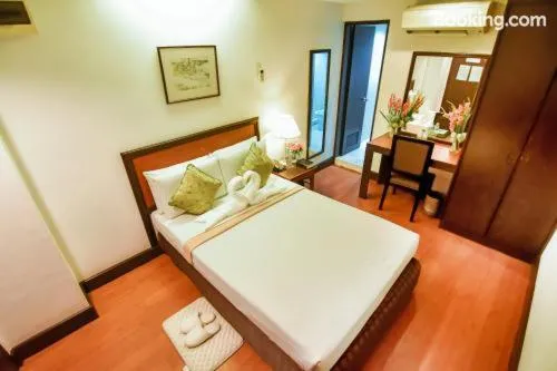 Photo of the whole room, Bed in Rajah Park Hotel by Hiverooms