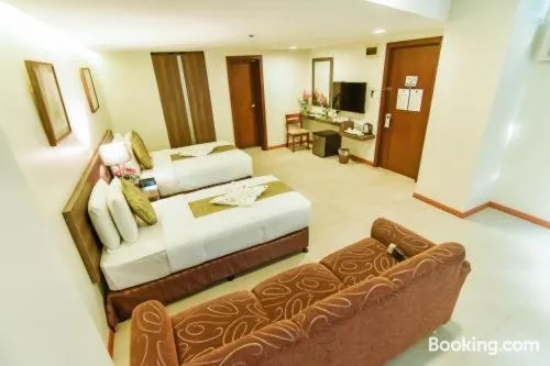 Photo of the whole room, Bed in Rajah Park Hotel by Hiverooms