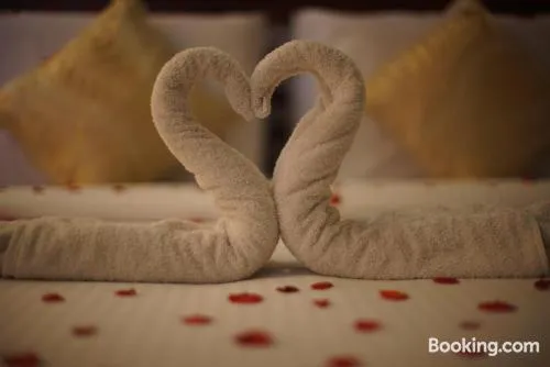 Decorative detail, Bed in Rajah Park Hotel by Hiverooms