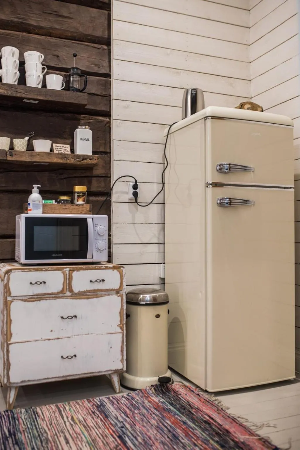 Kitchen or kitchenette in Vanha pappila Hetki Oy