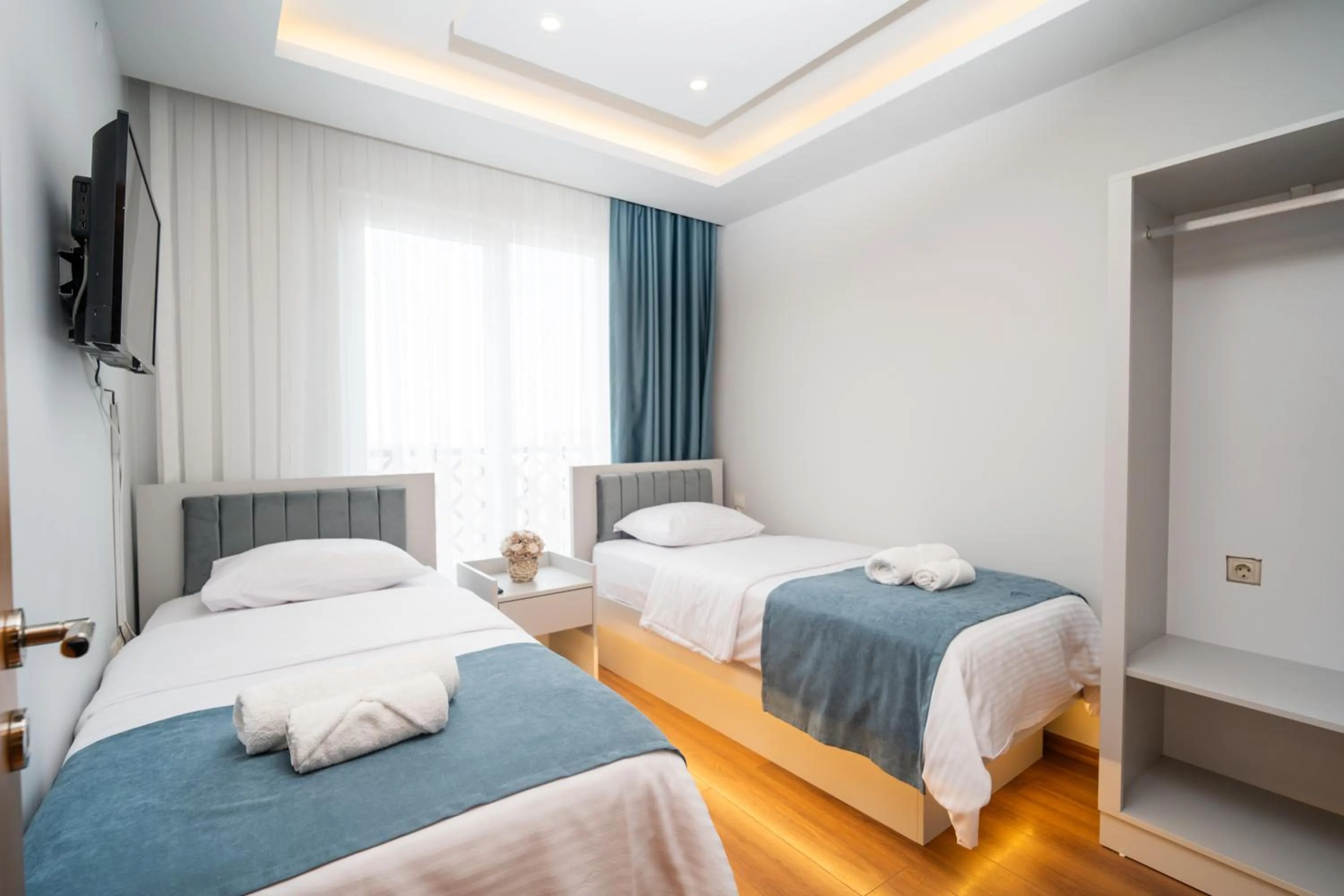 Bedroom, Bed in Yusra Apart Otel