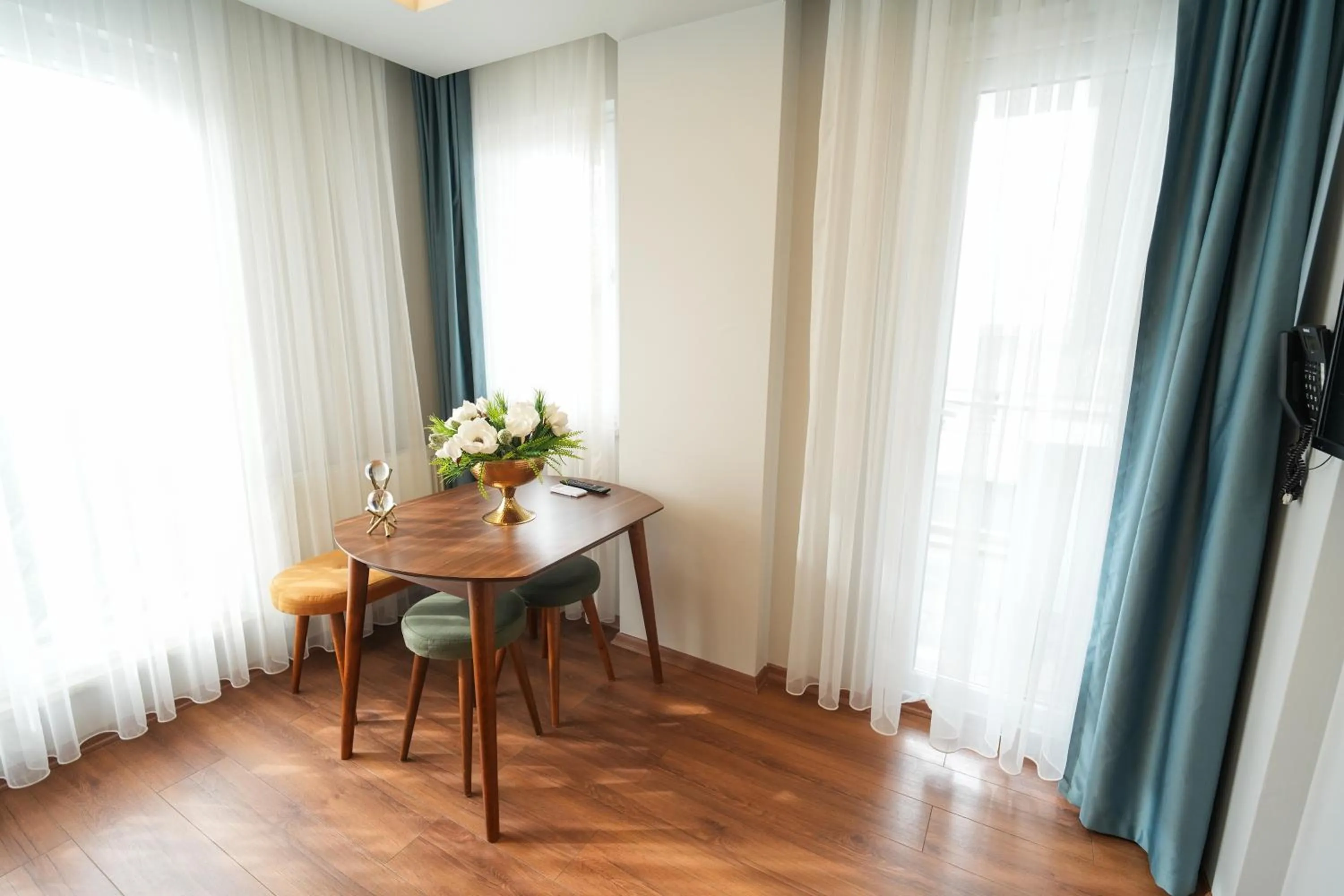 Living room in Yusra Apart Otel