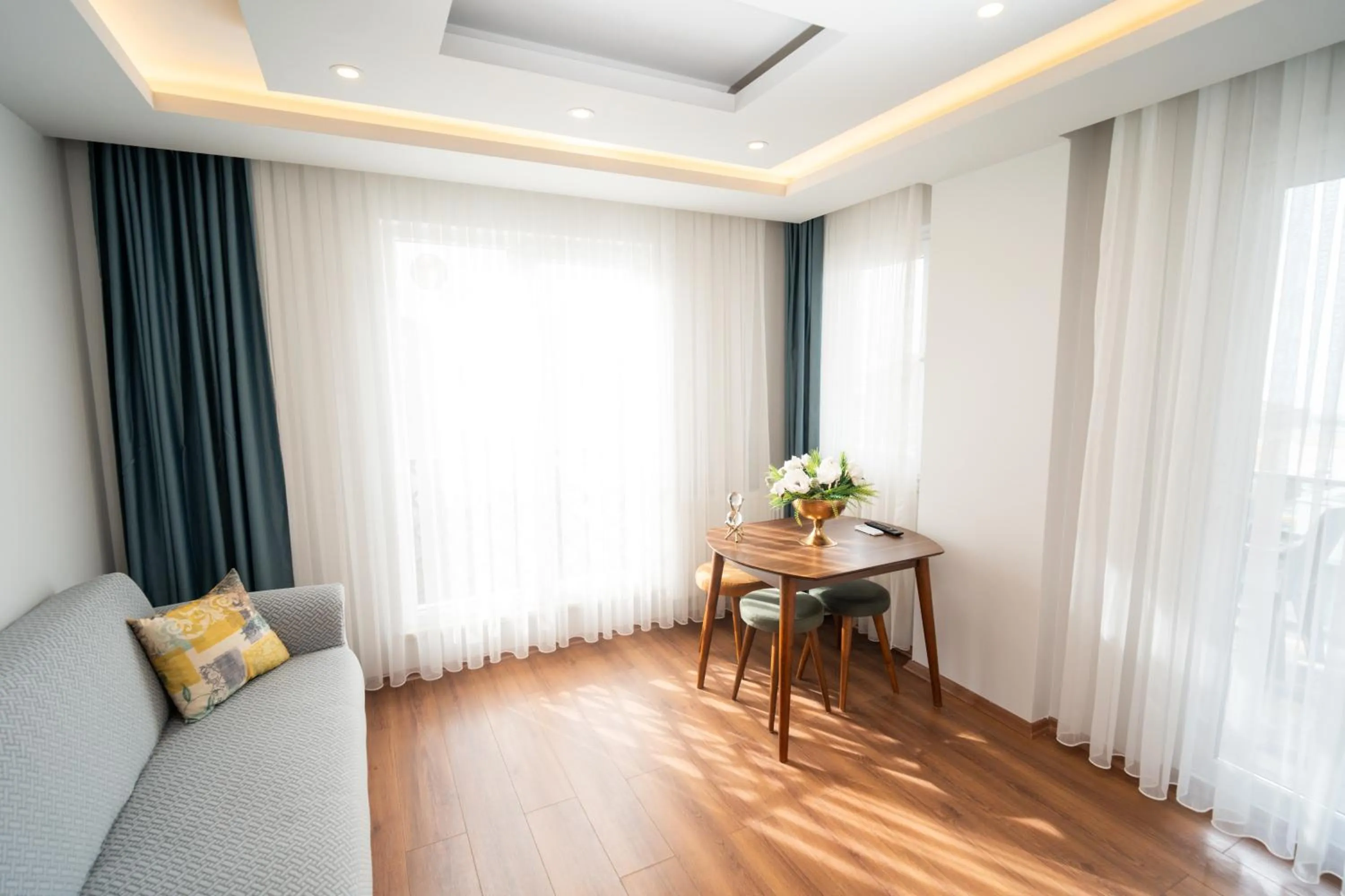 Living room in Yusra Apart Otel