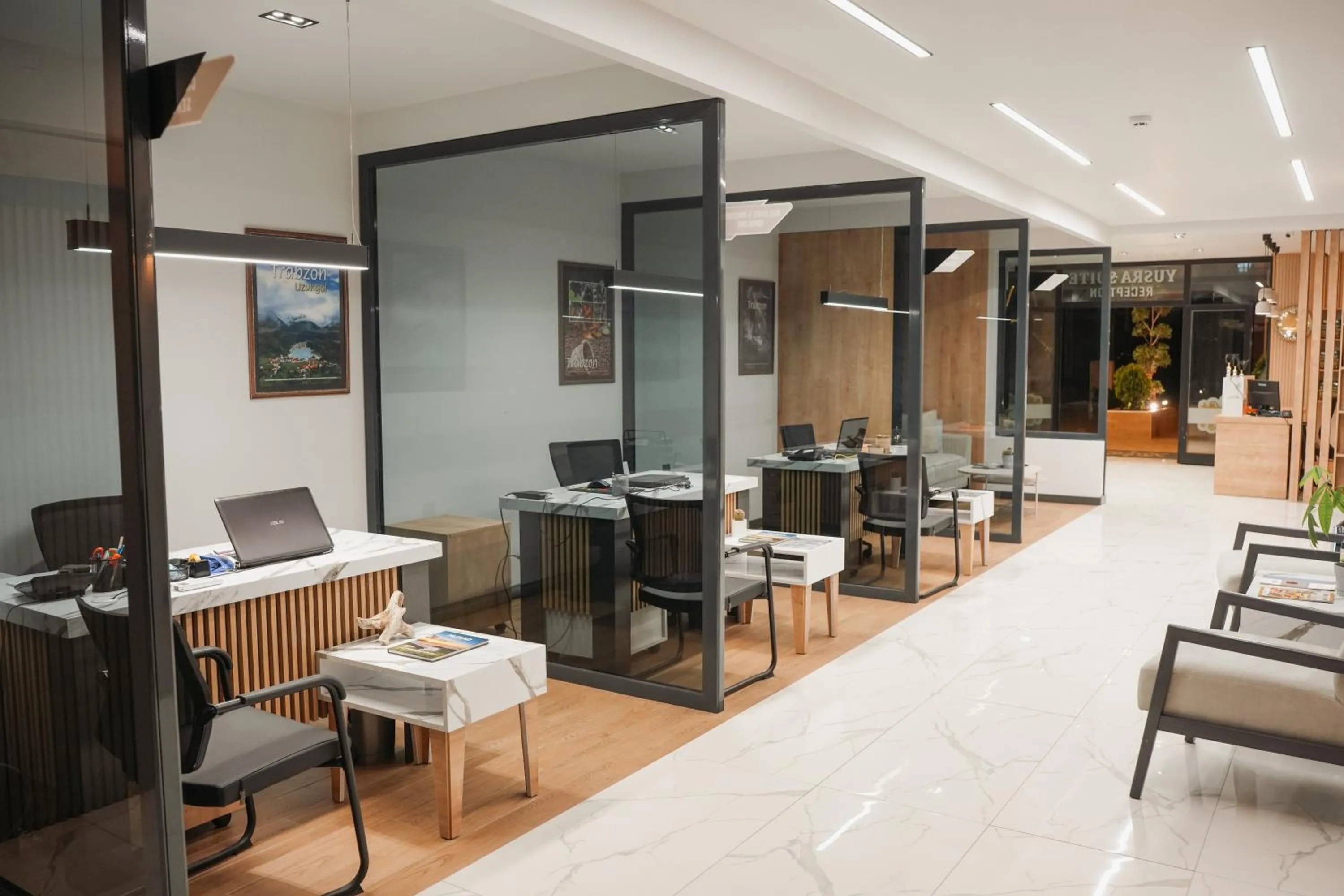 Lobby or reception in Yusra Apart Otel