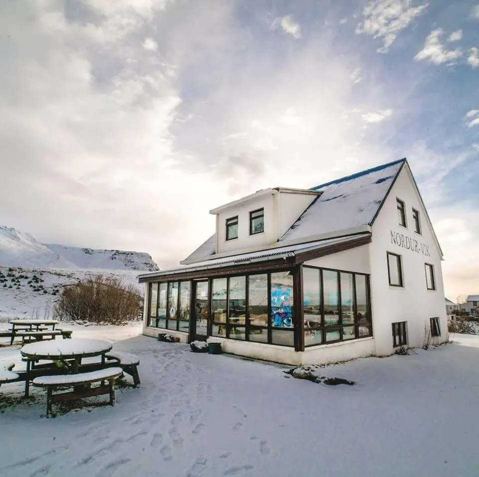 Property building in Vík Hostel