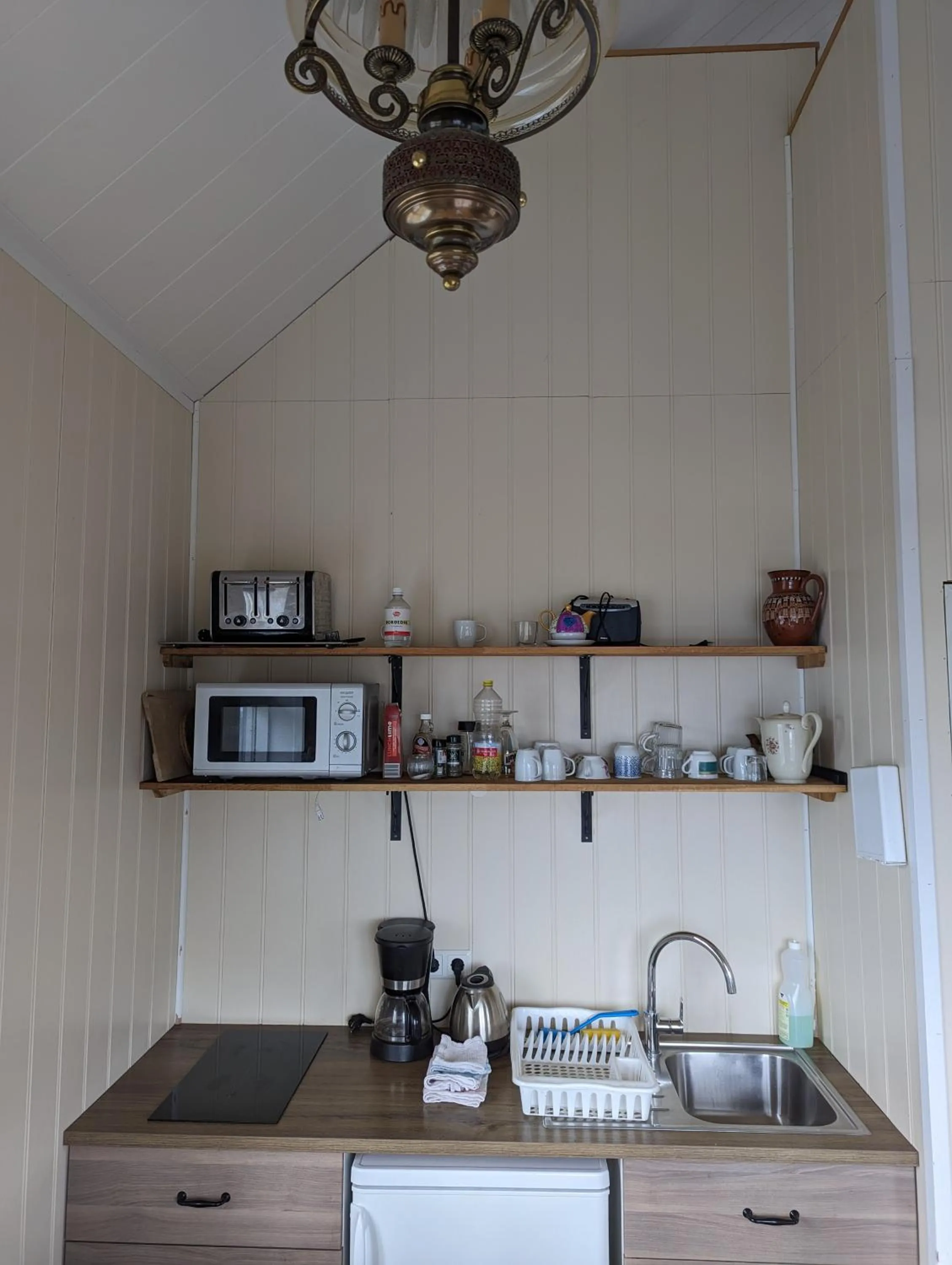 Coffee/tea facilities in Vík Hostel