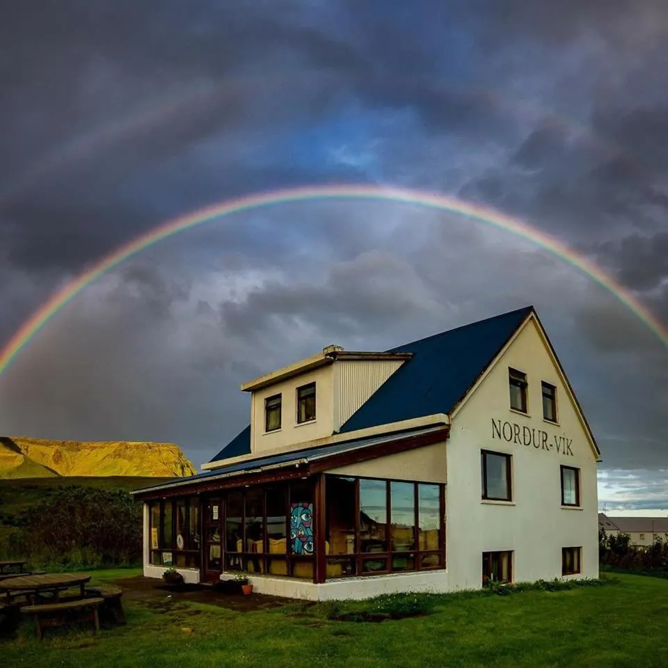 Property building in Vík Hostel