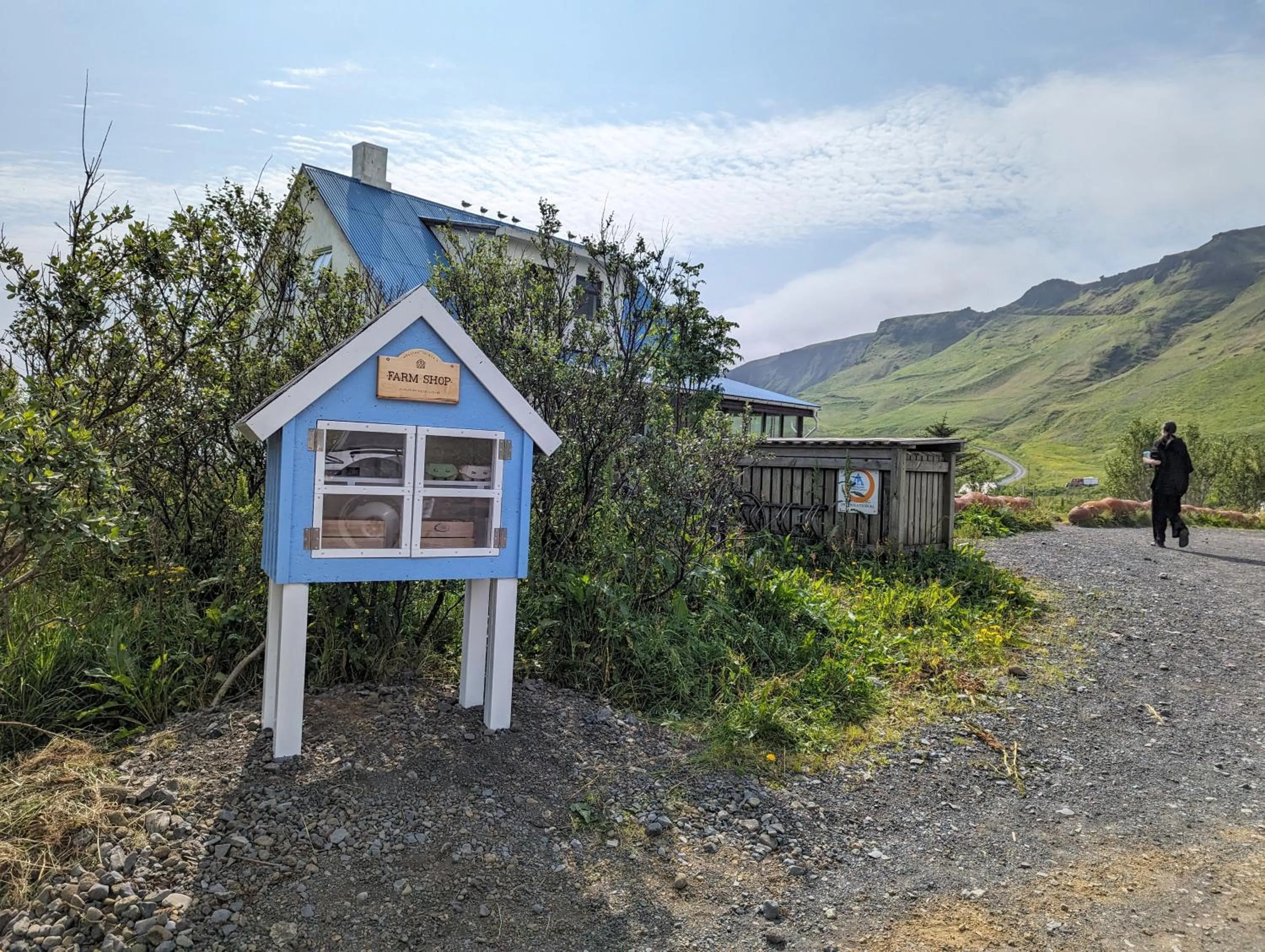 Property building in Vík Hostel