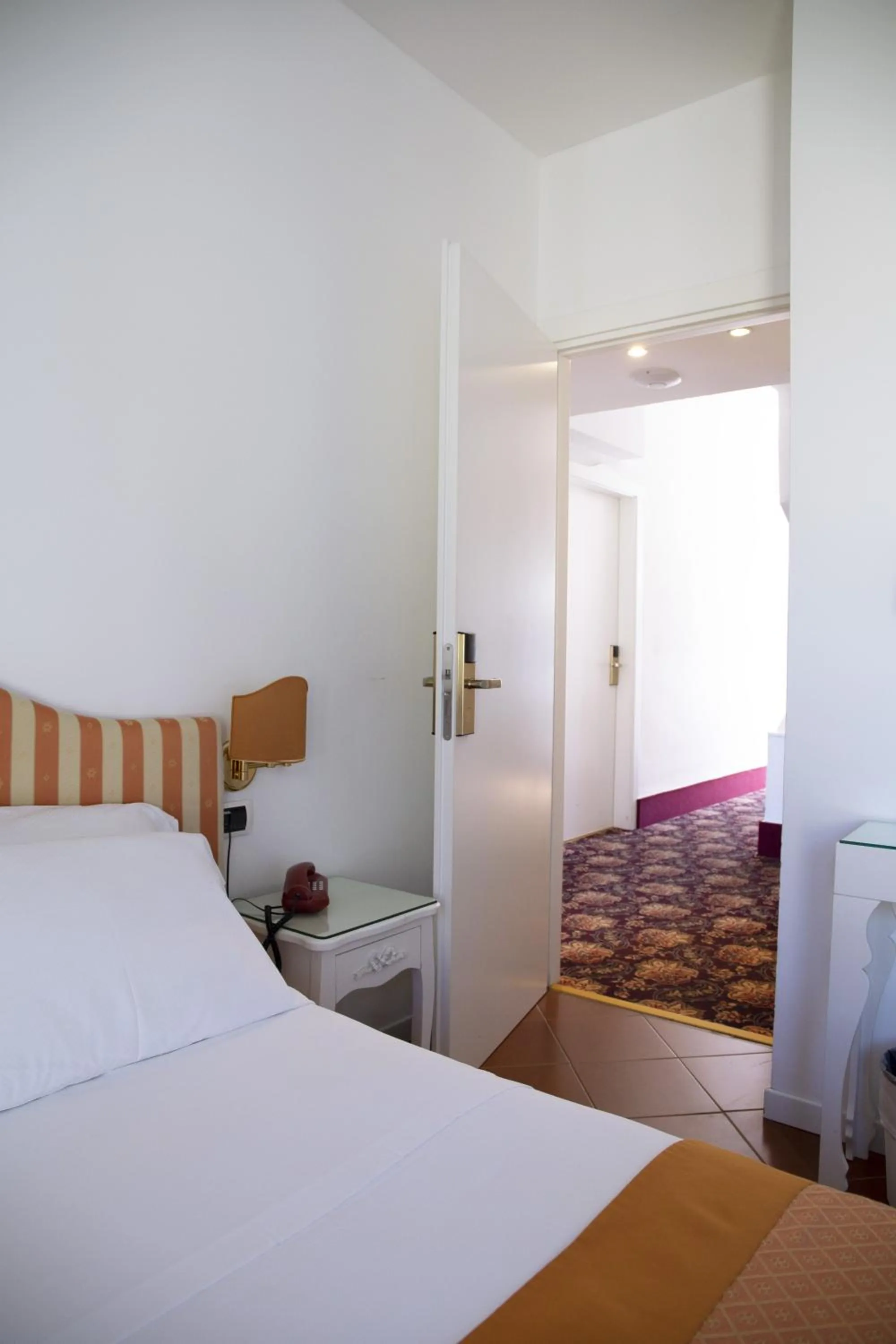 Bed in Hotel Iva