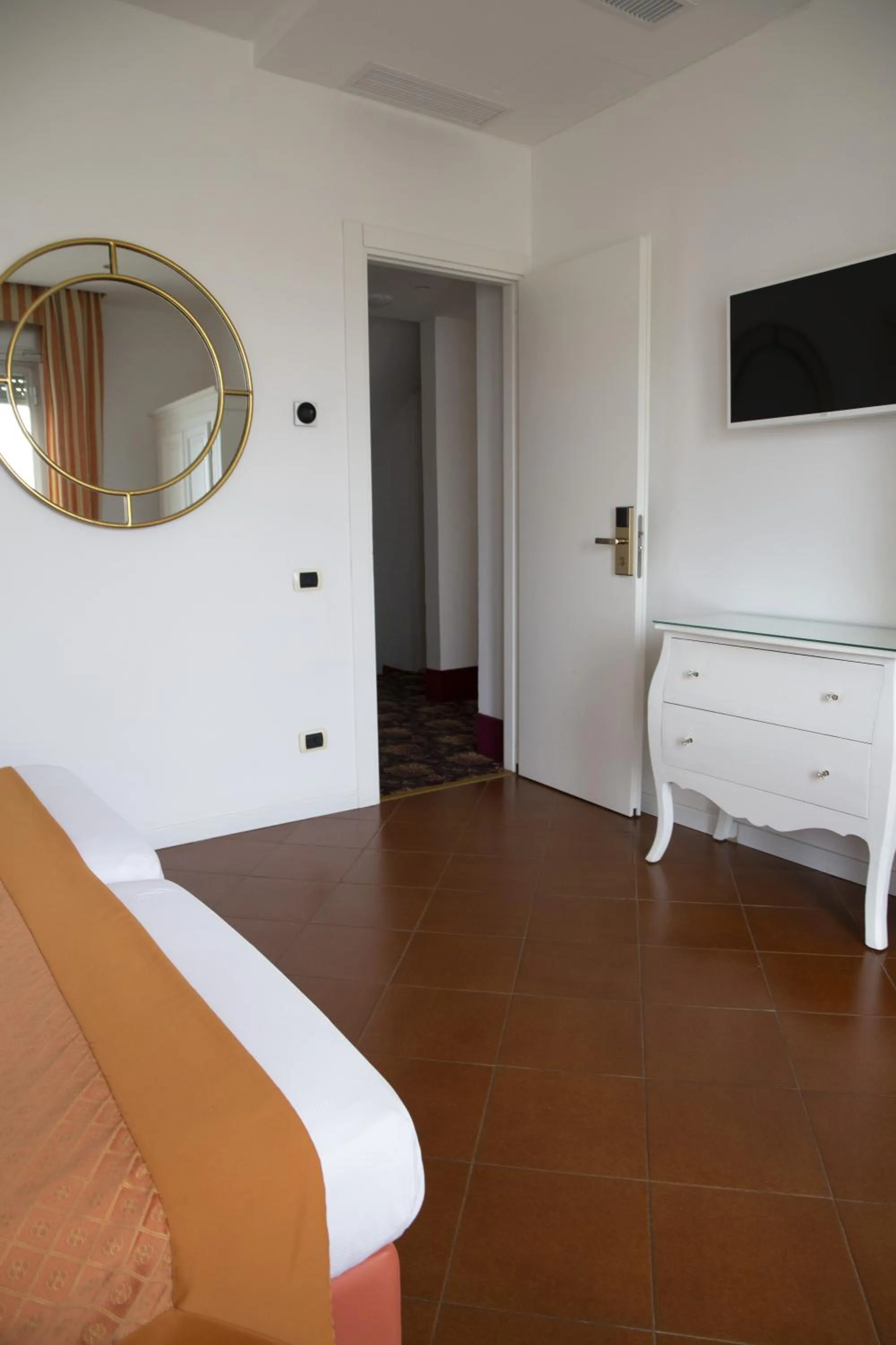 Bed in Hotel Iva