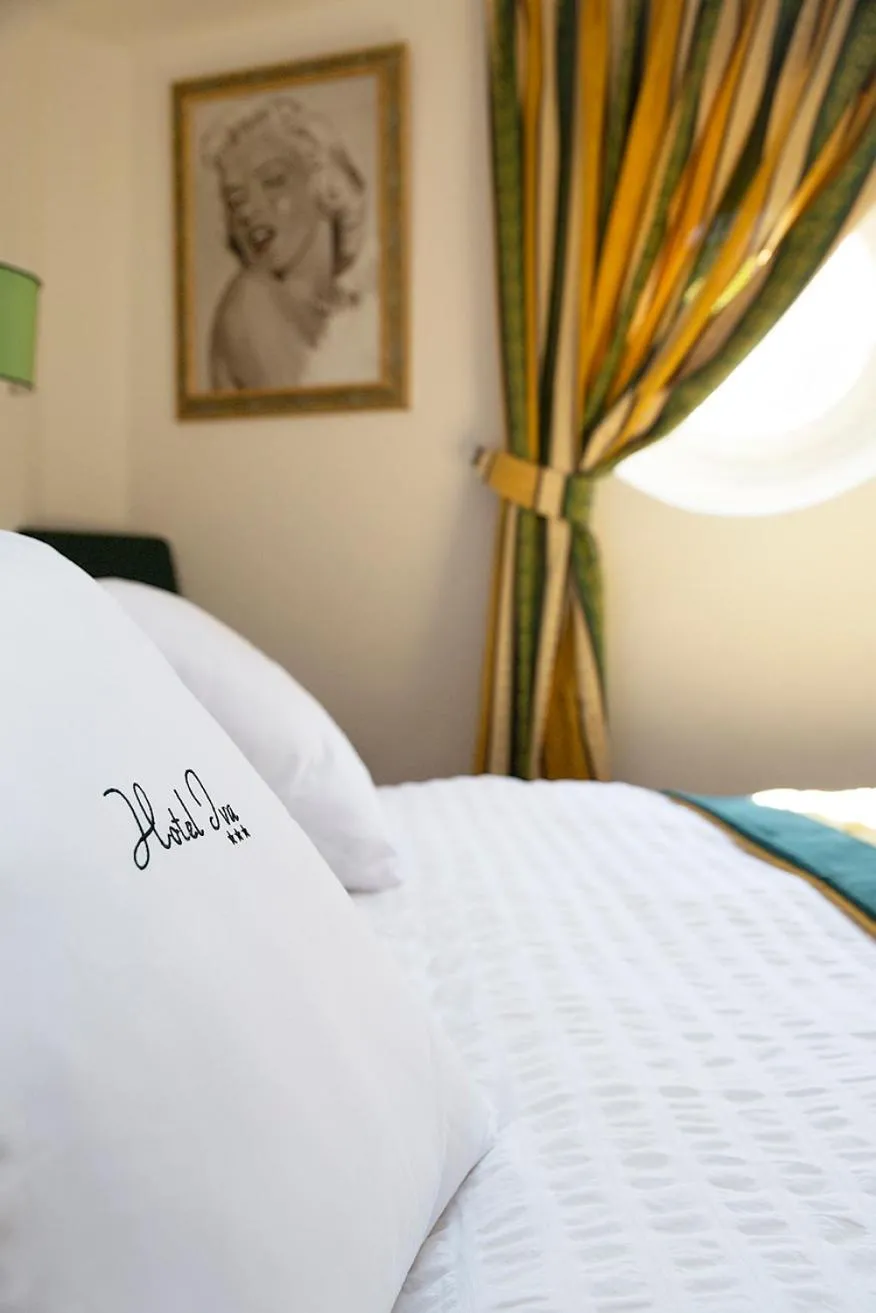 Bed in Hotel Iva