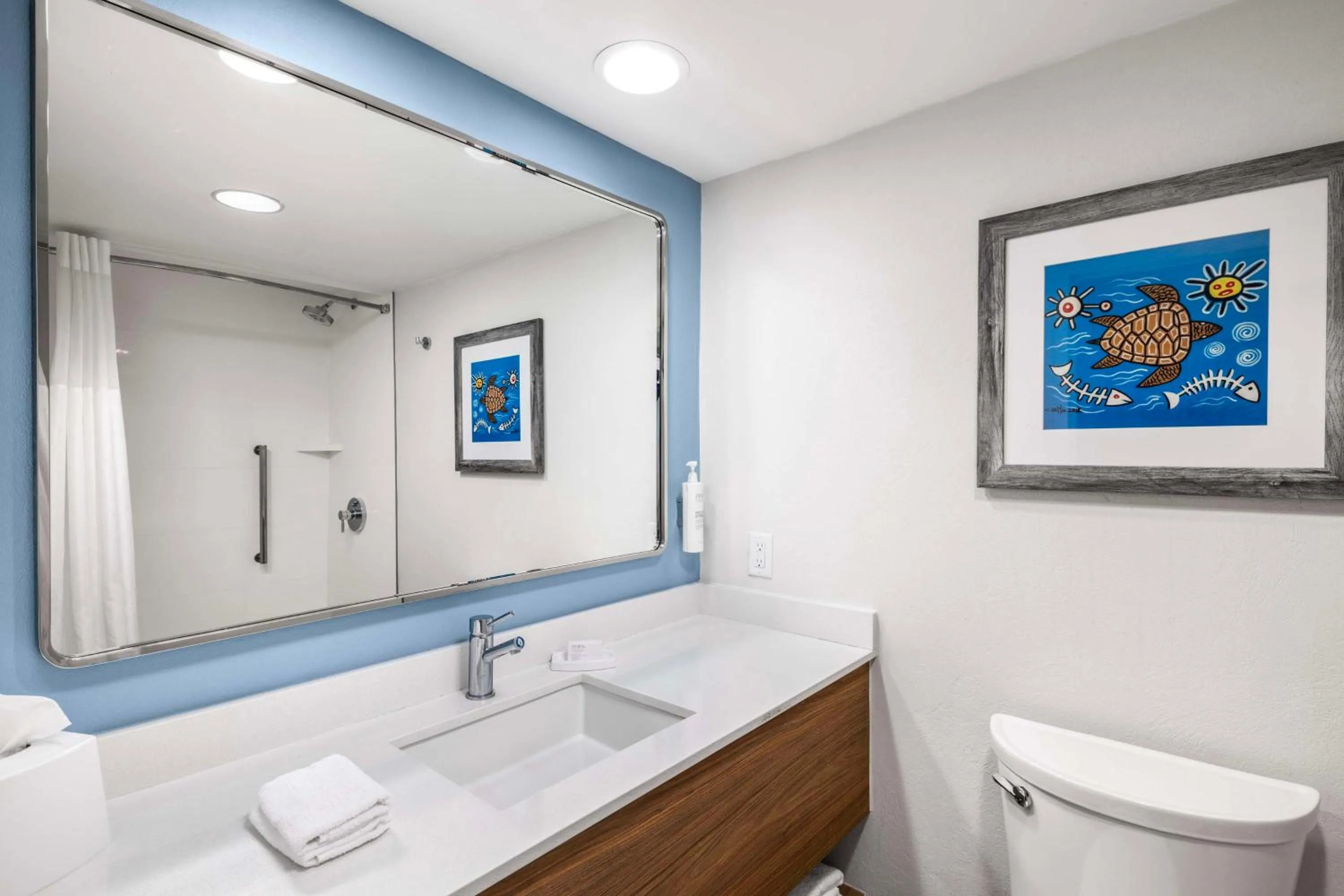 Bathroom in Hampton Inn & Suites San Juan