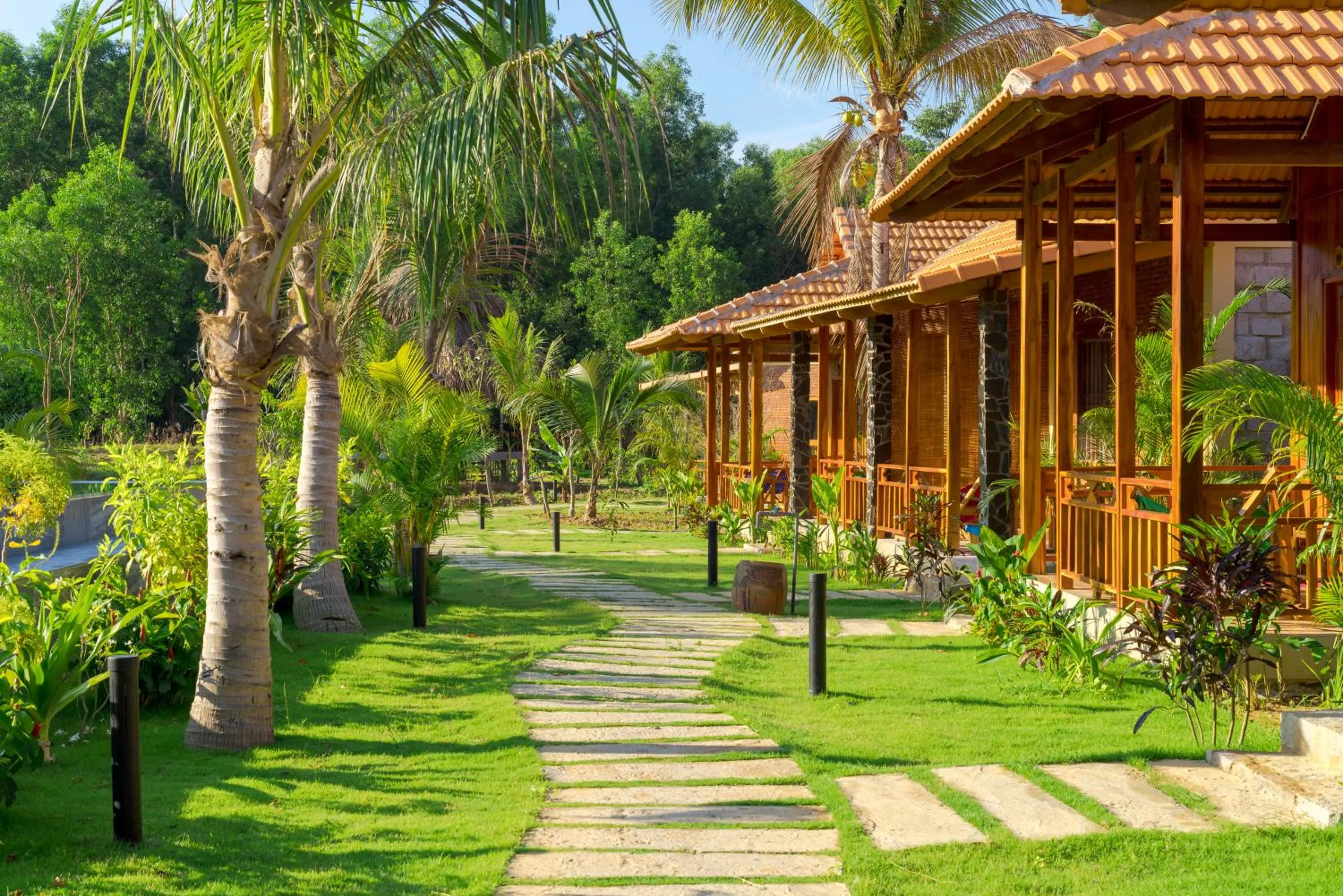 Garden in Island Lodge