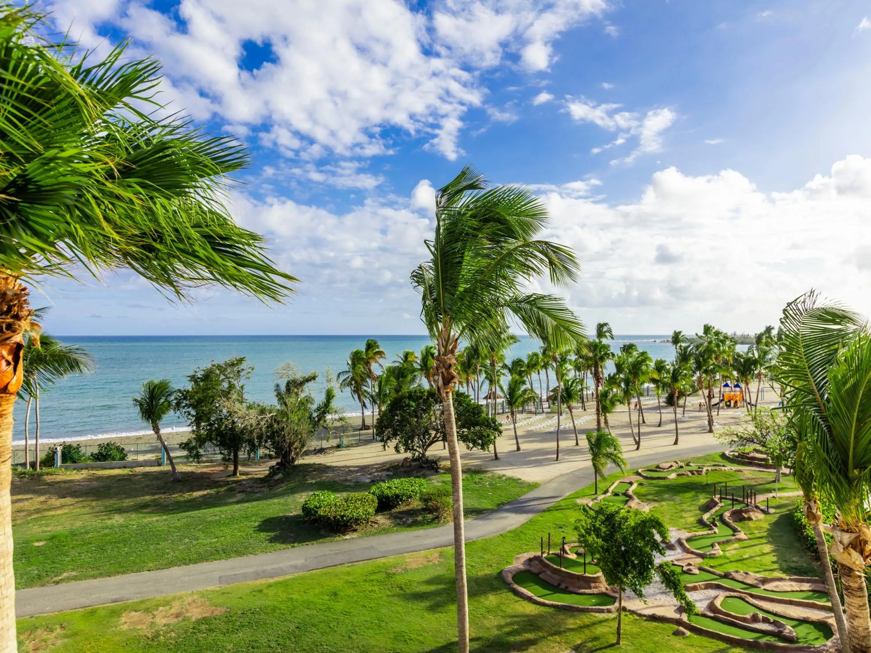 Sea view in Hilton Ponce Golf & Casino Resort