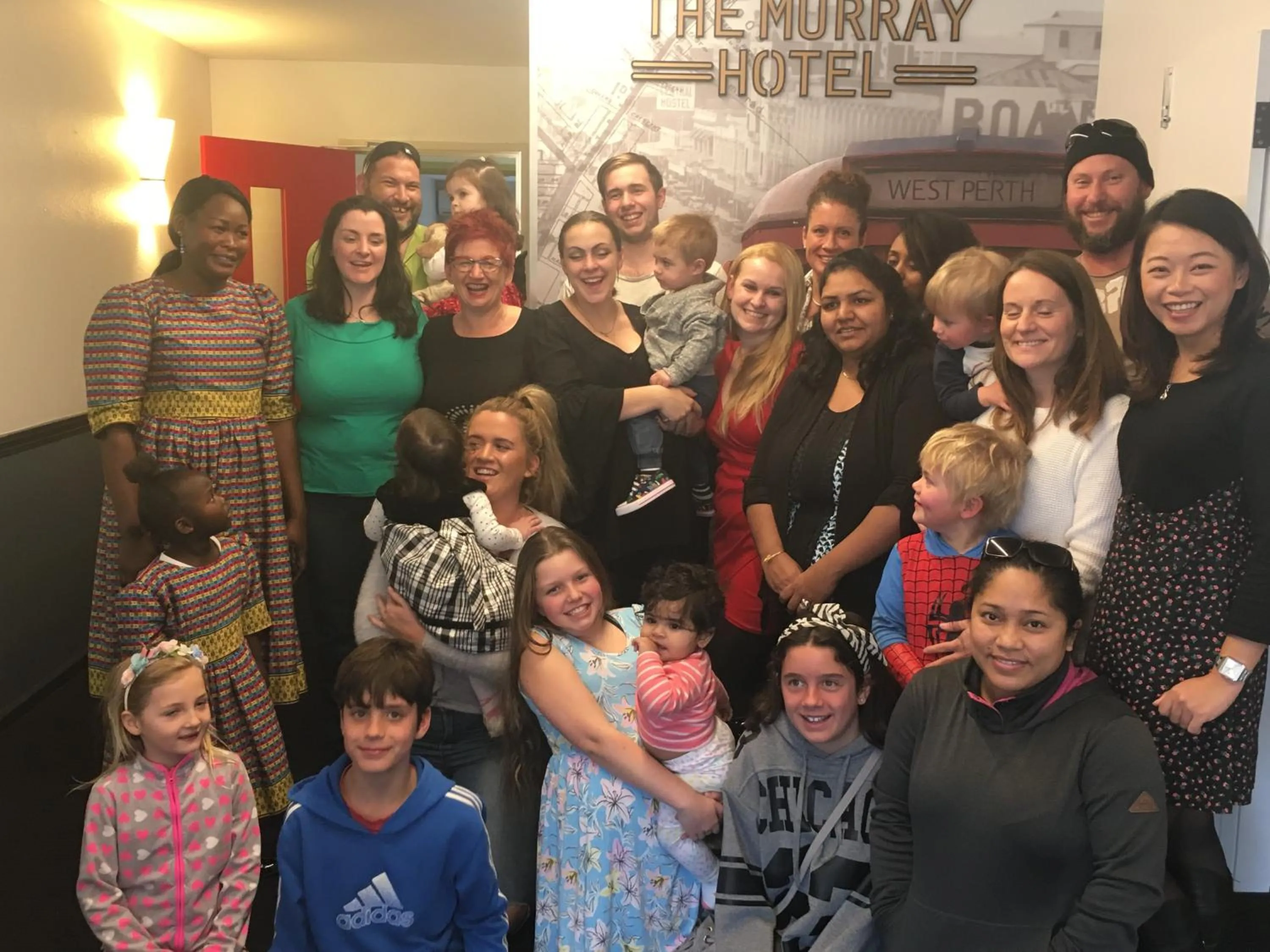 Family in The Murray Hotel