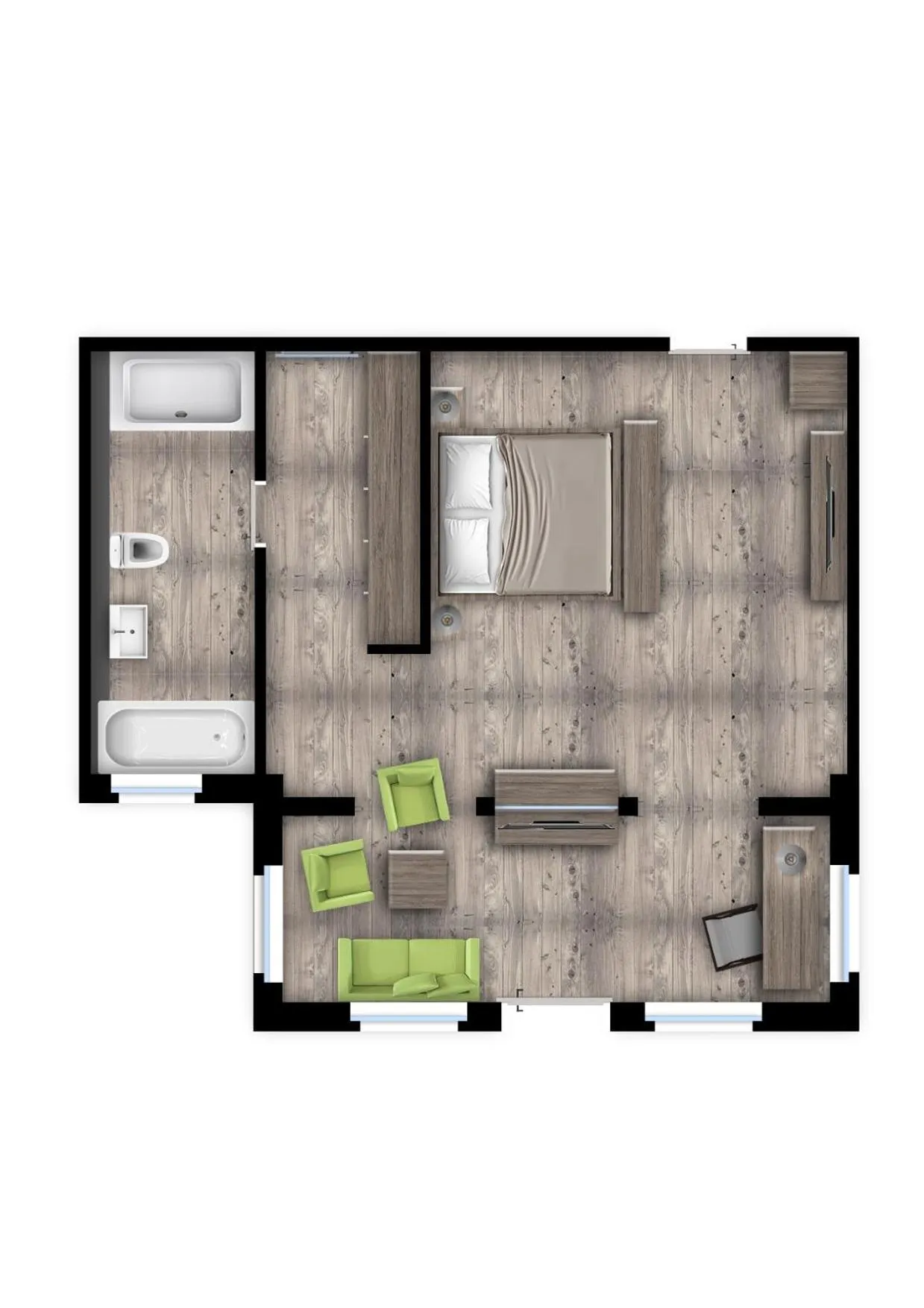 Photo of the whole room in Villa Silva - Oberhof