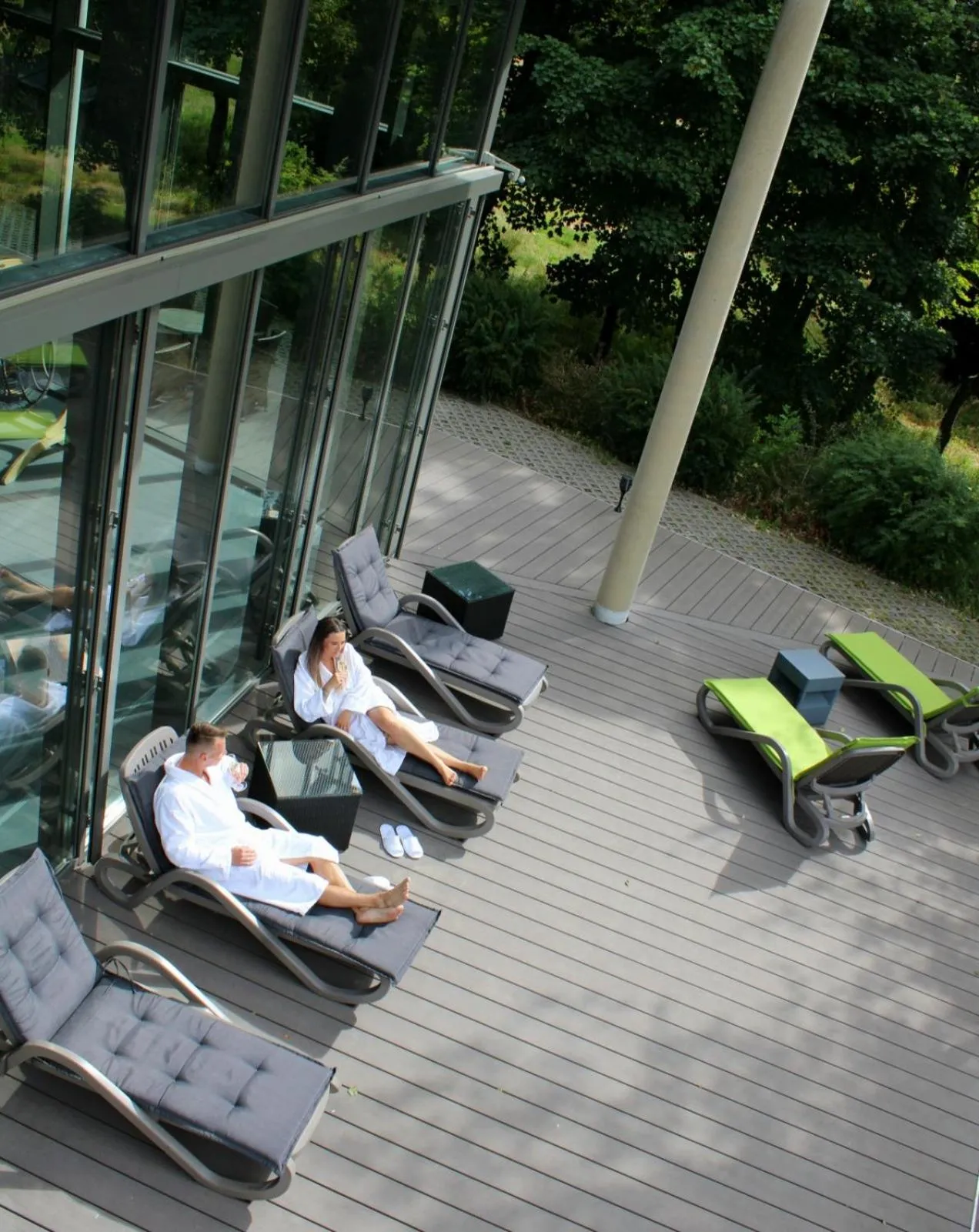 sunbed in Villa Silva - Oberhof