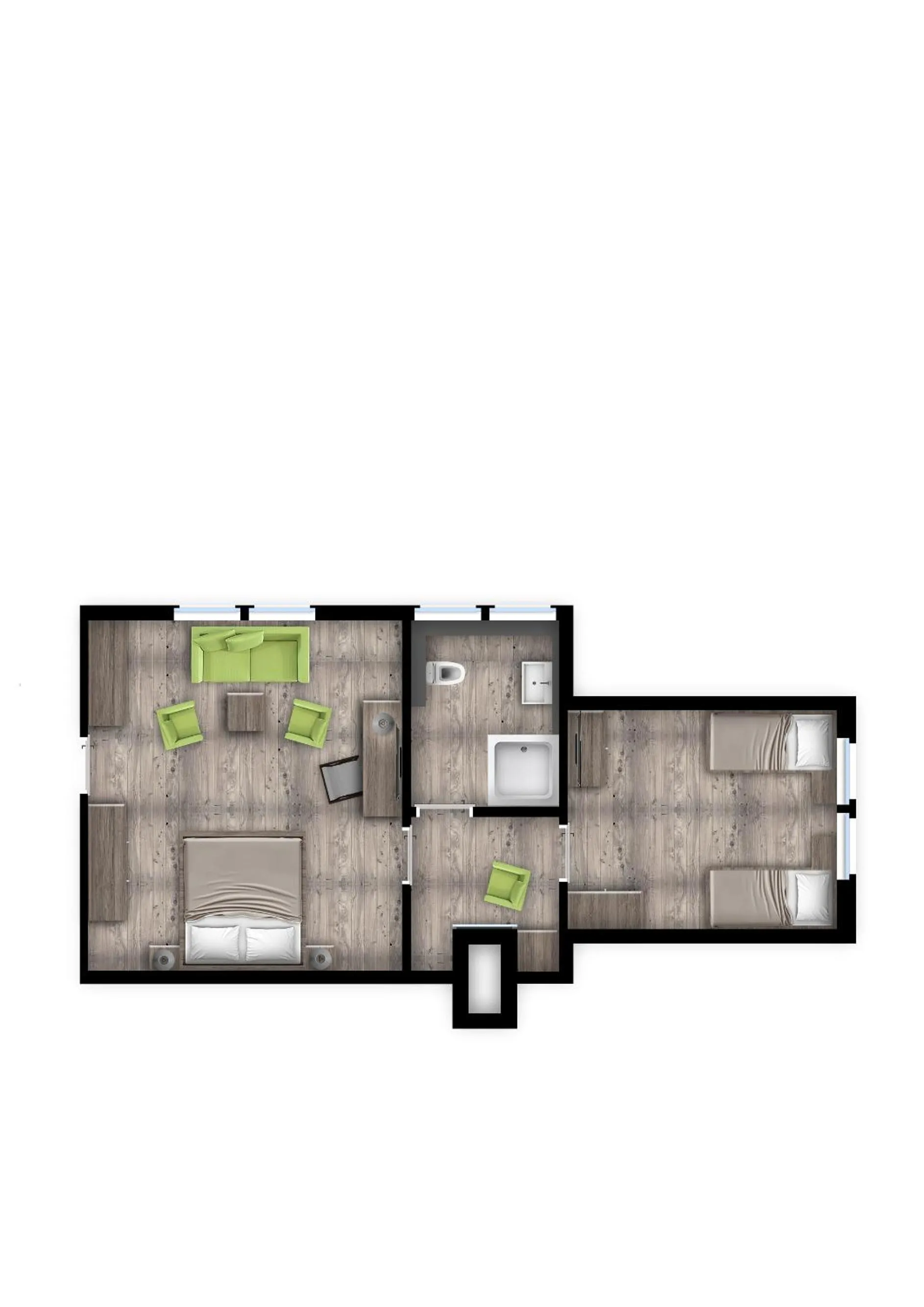 Photo of the whole room in Villa Silva - Oberhof