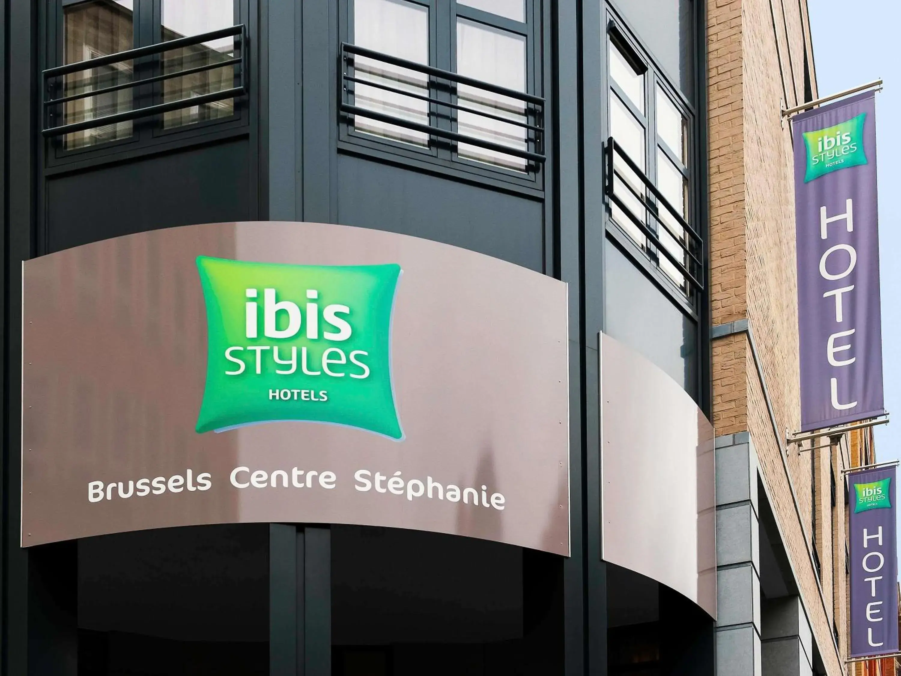 Property building in ibis Styles Hotel Brussels Centre Stéphanie Property building in ibis Styles Hotel Brussels Centre Stéphanie