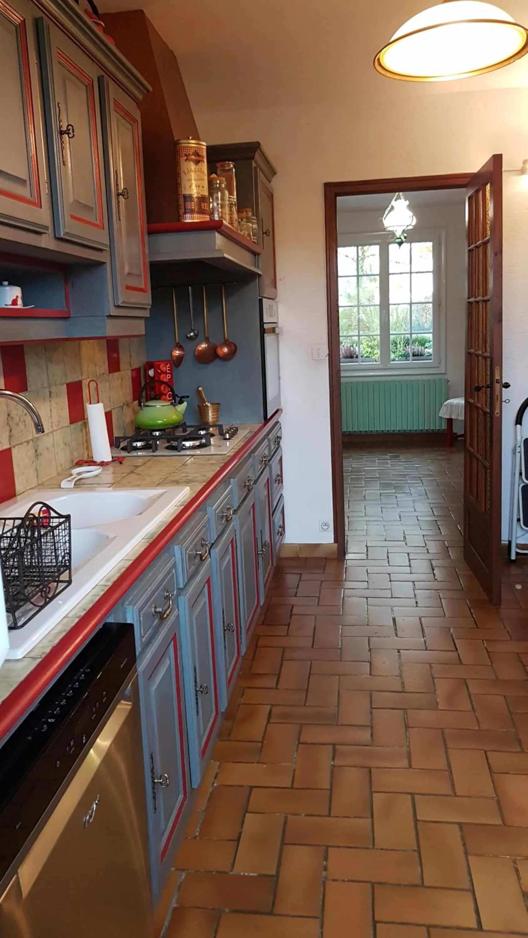 Communal kitchen in Le Vitard