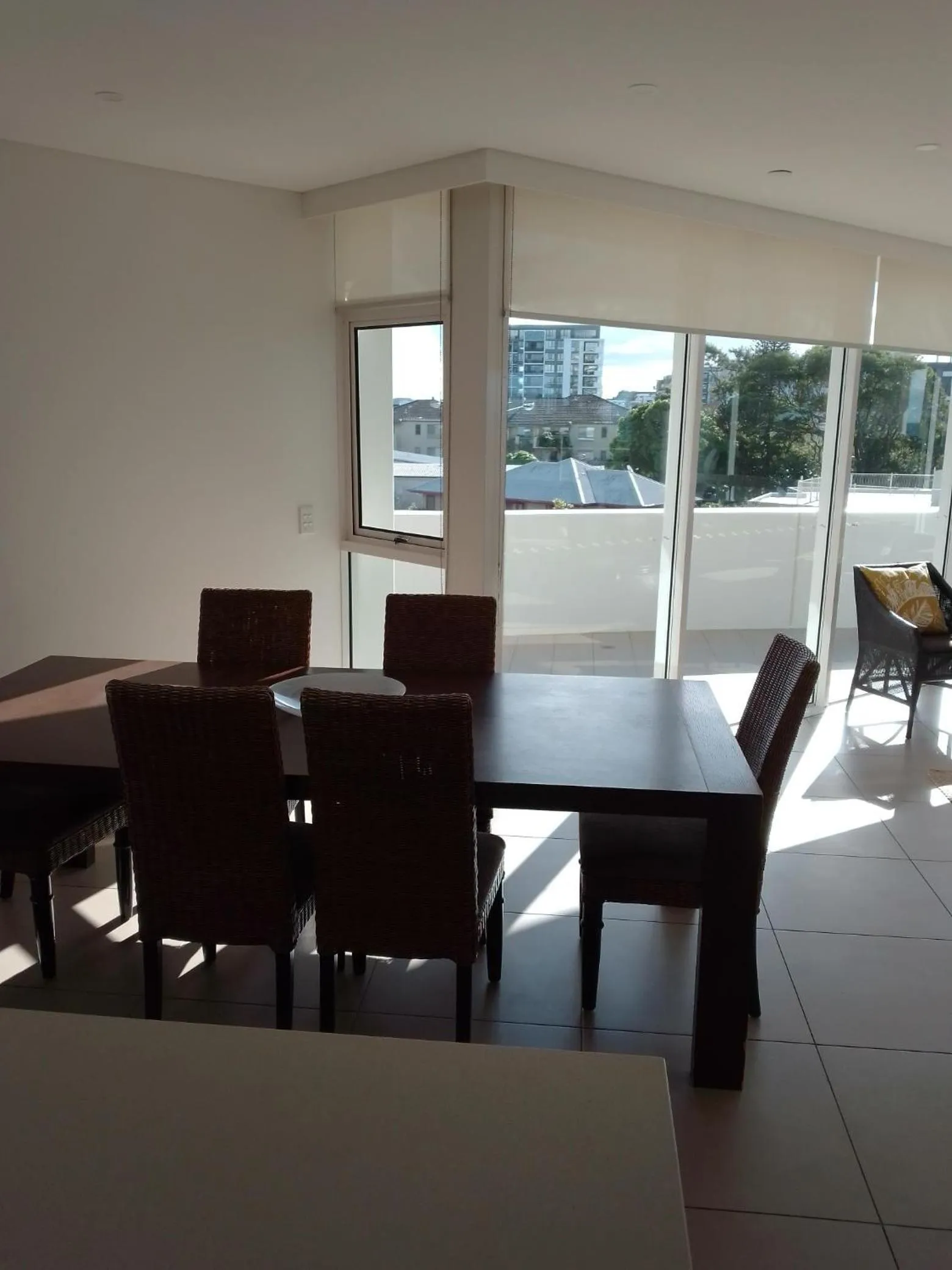 Dining area in Kirra Surf Apartments
