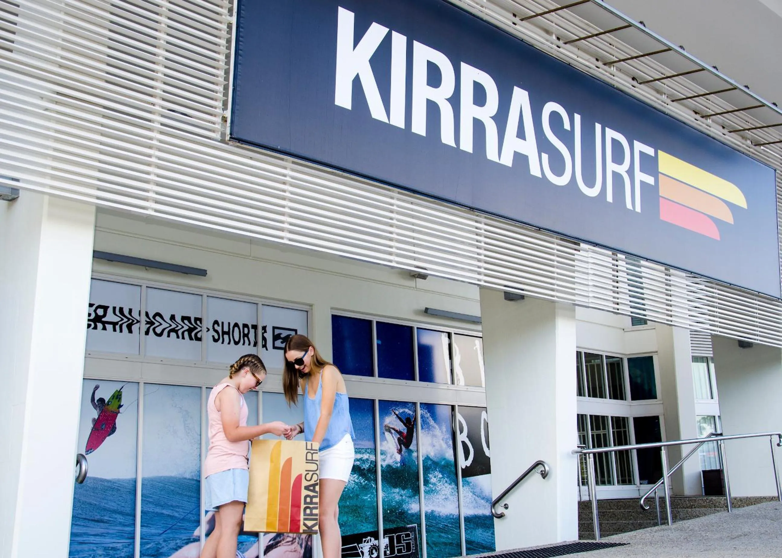On-site shops in Kirra Surf Apartments