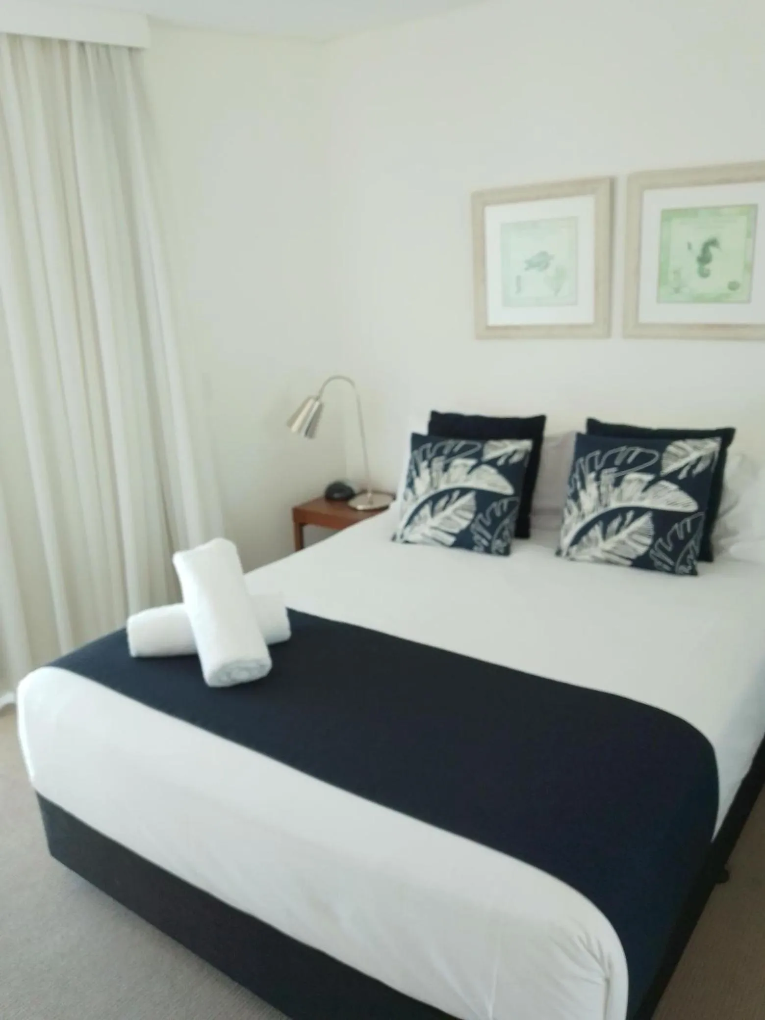 Bedroom, Bed in Kirra Surf Apartments