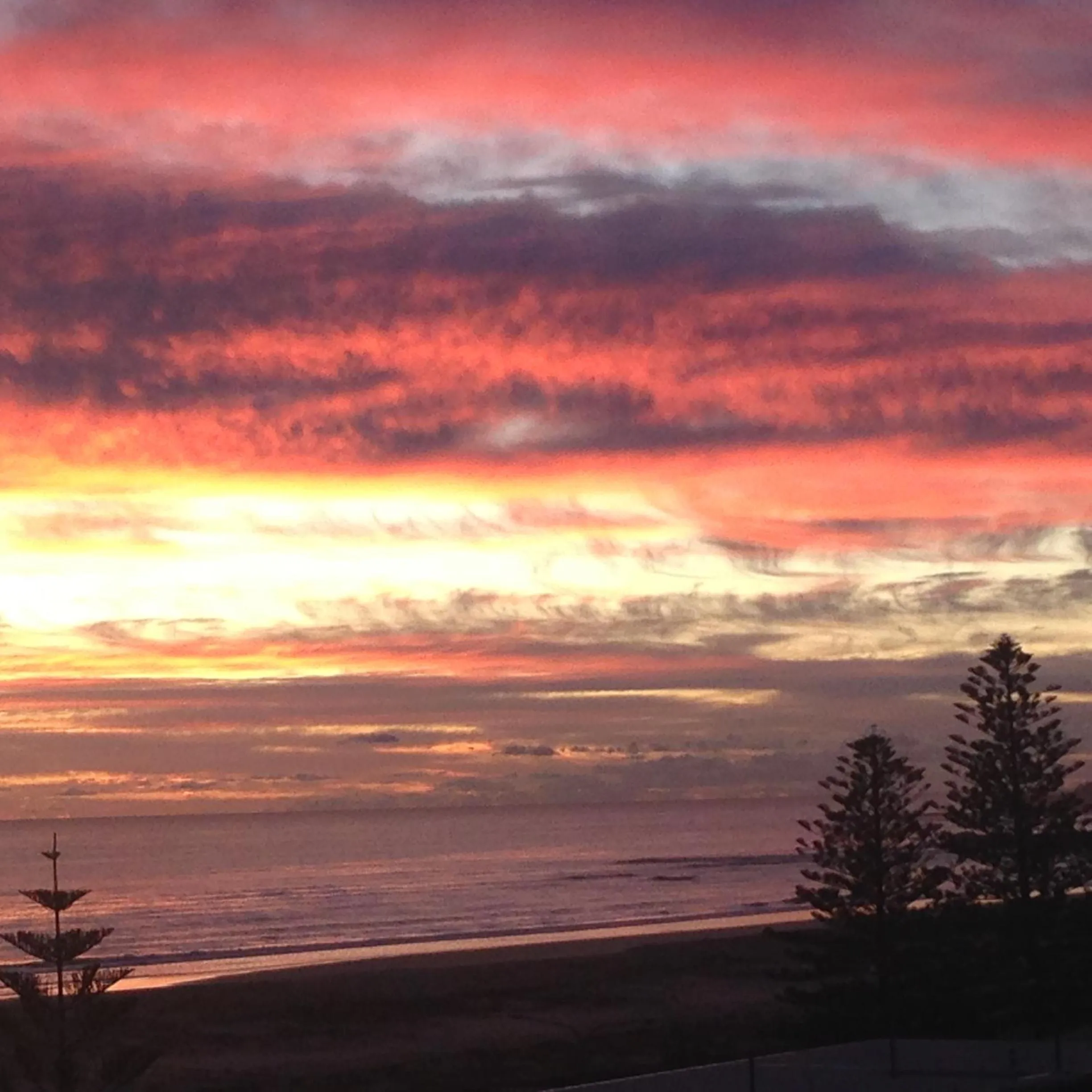 Sea view in Kirra Surf Apartments
