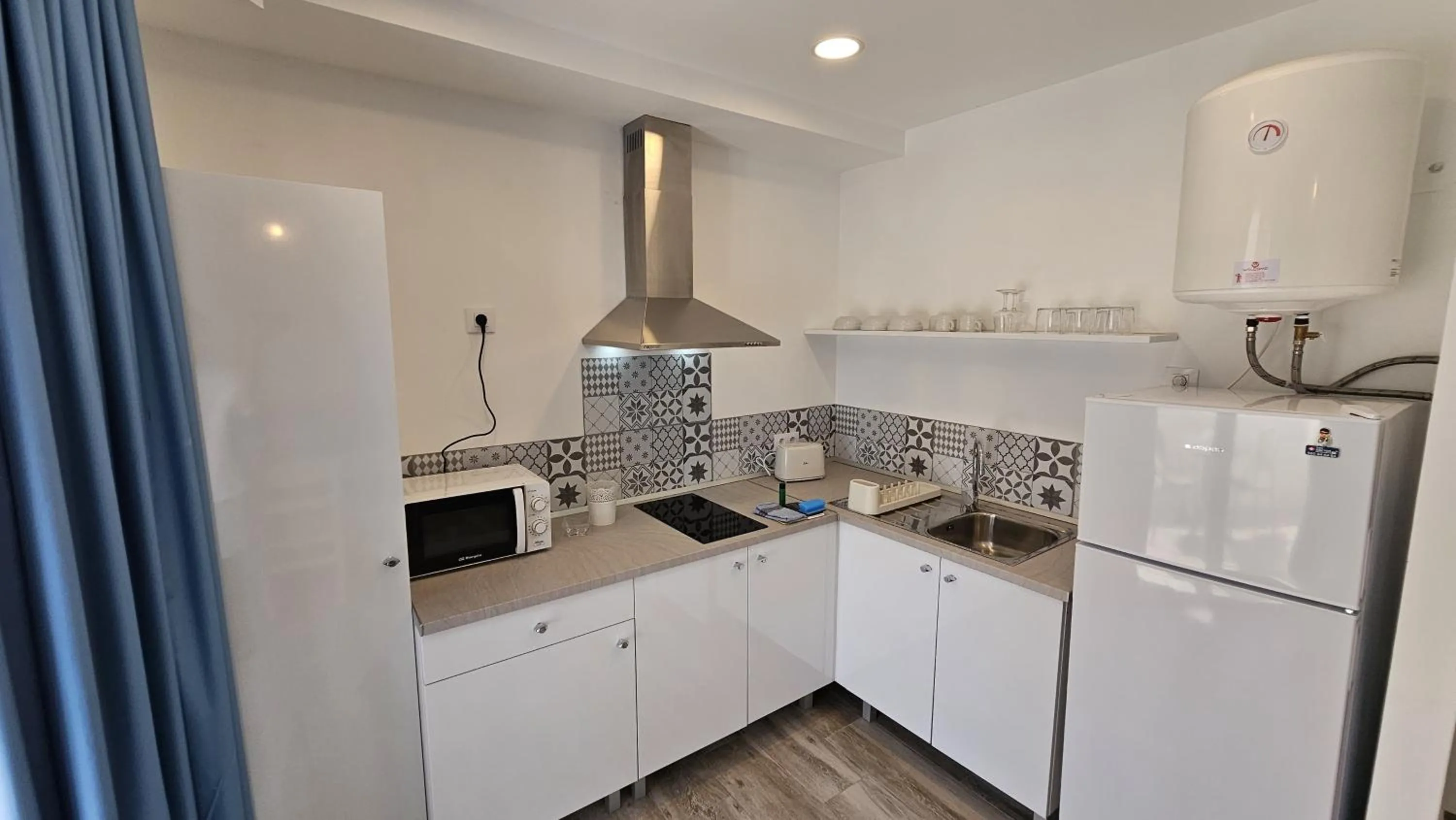 Kitchen or kitchenette in Apartamentos Ibiza