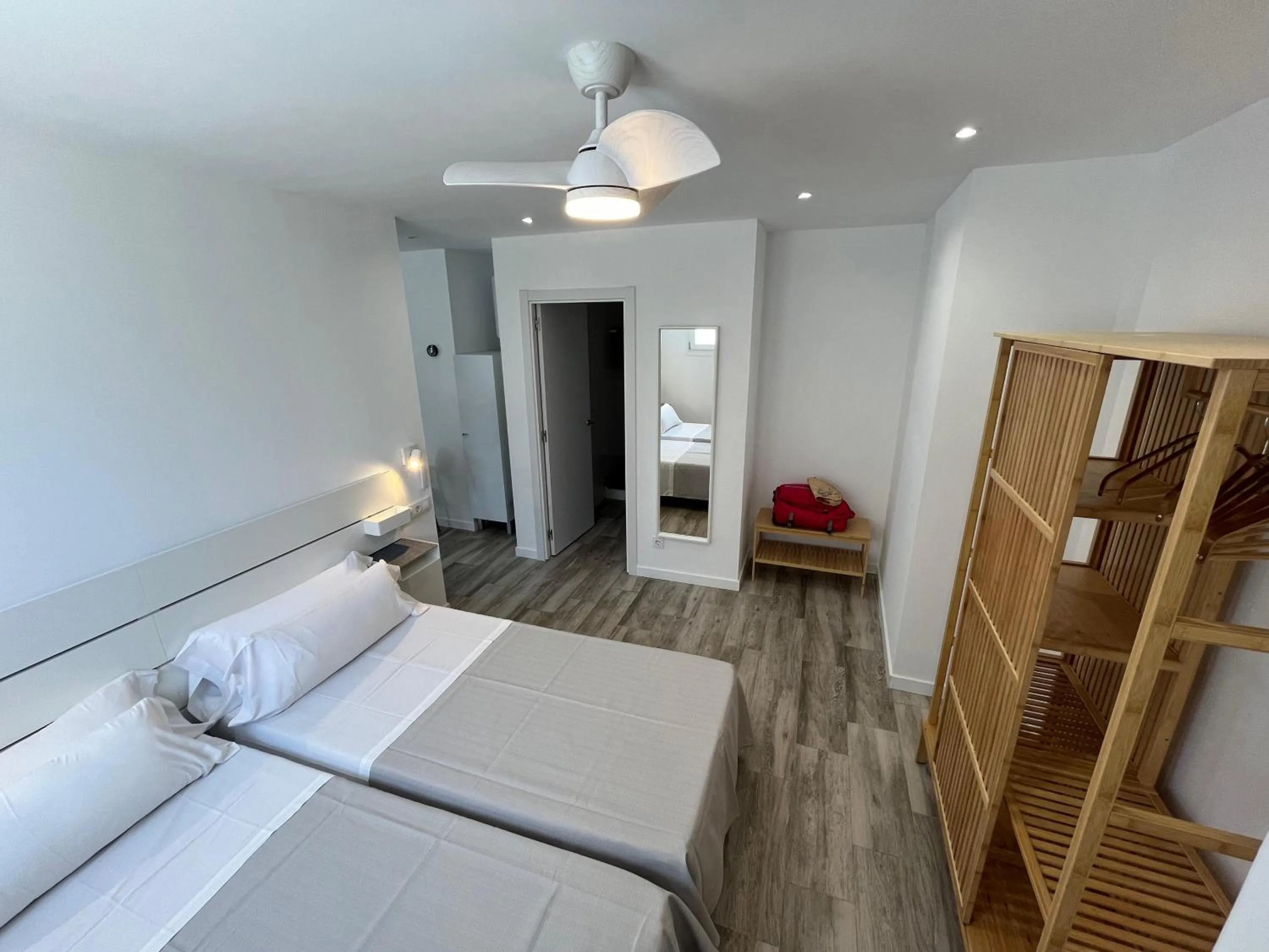 Bedroom, Bed in Apartamentos Ibiza