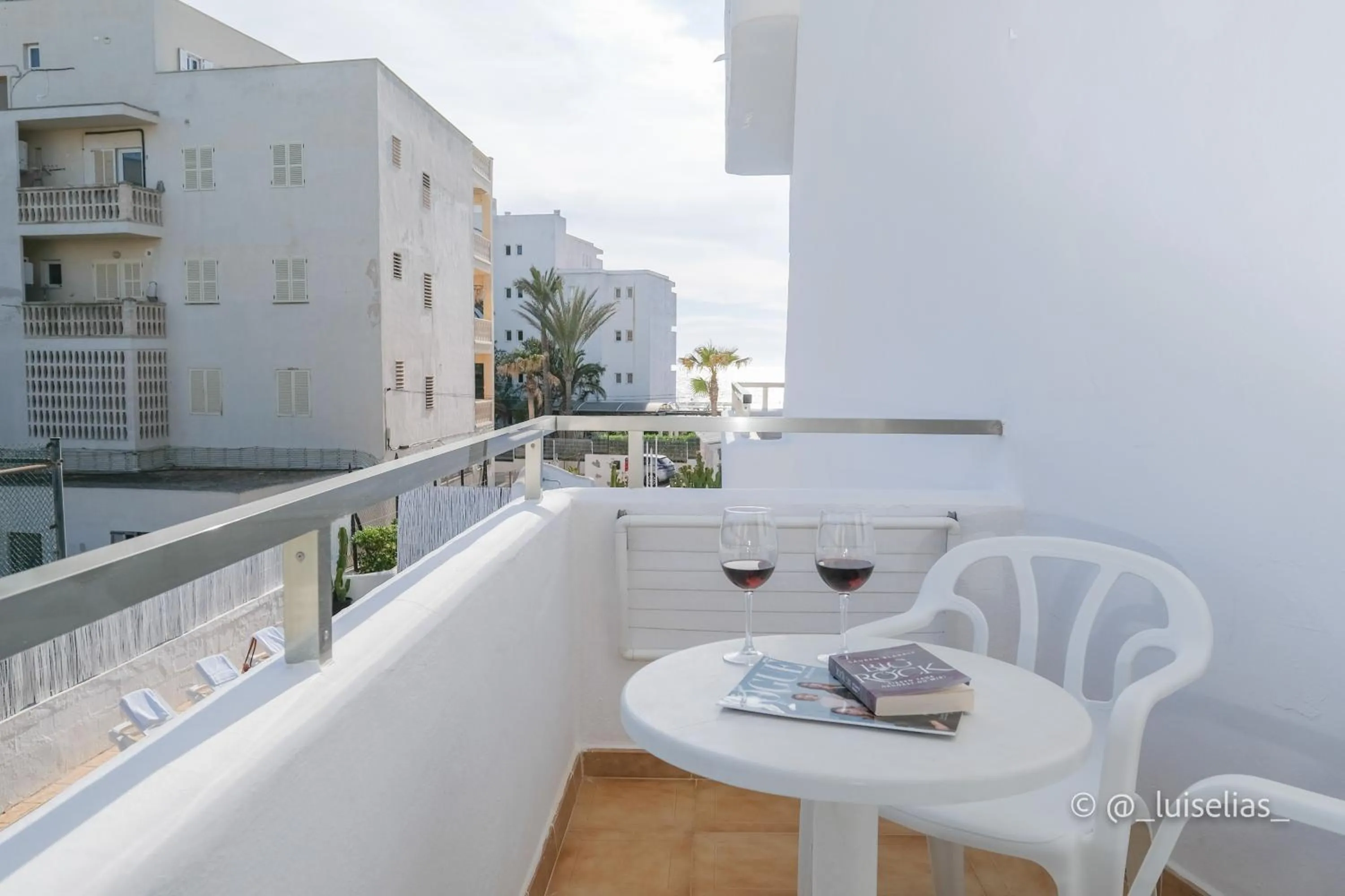 Balcony/Terrace in Apartamentos Ibiza