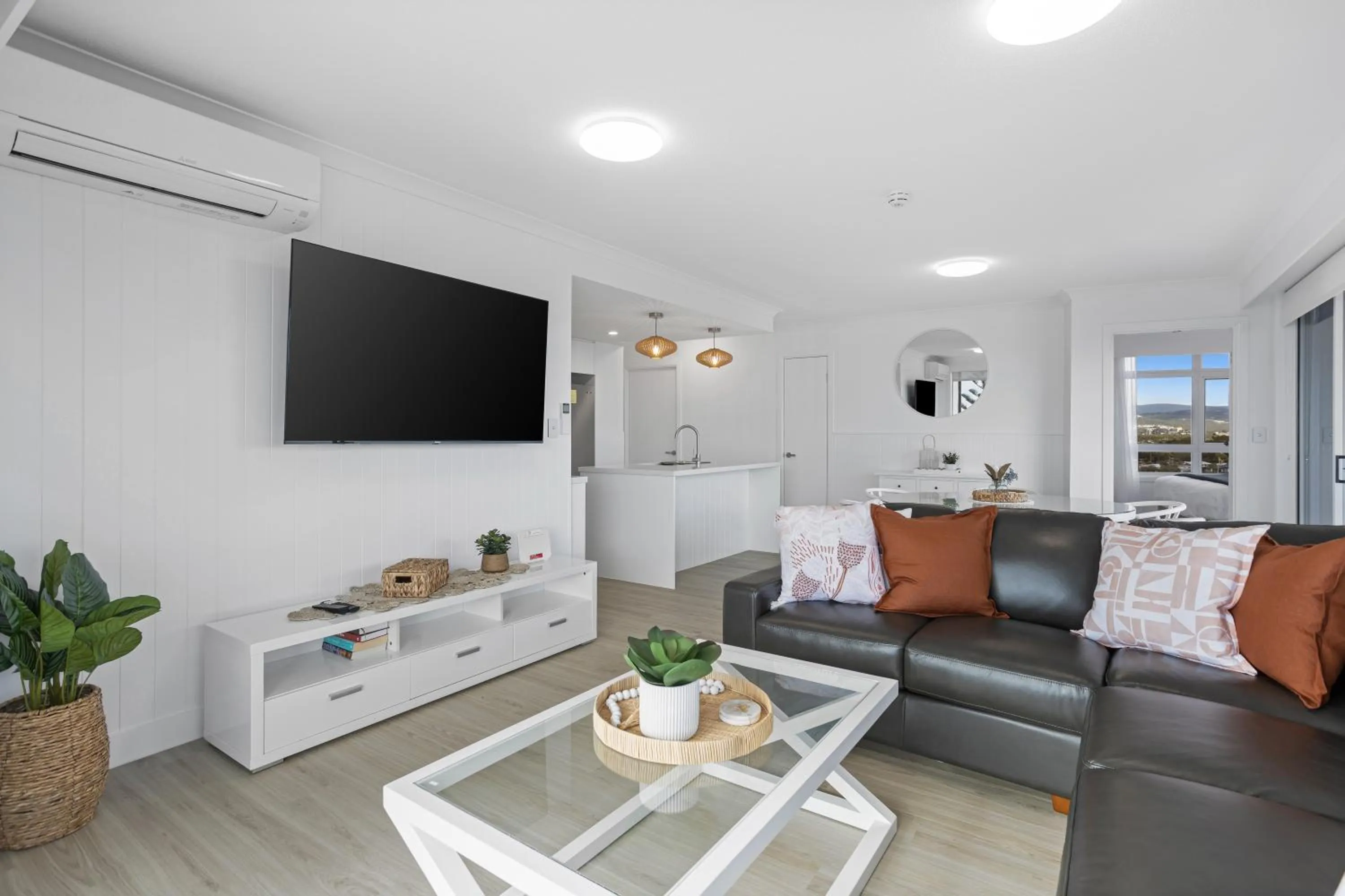 Living room in ULTIQA Burleigh Mediterranean Resort