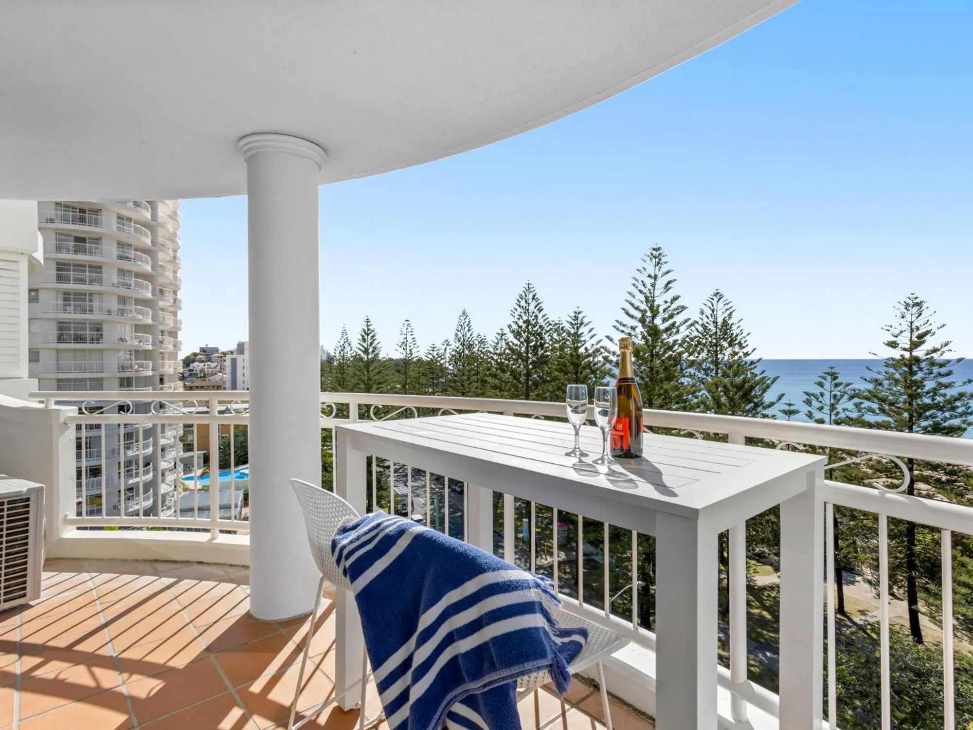 Balcony/Terrace in ULTIQA Burleigh Mediterranean Resort