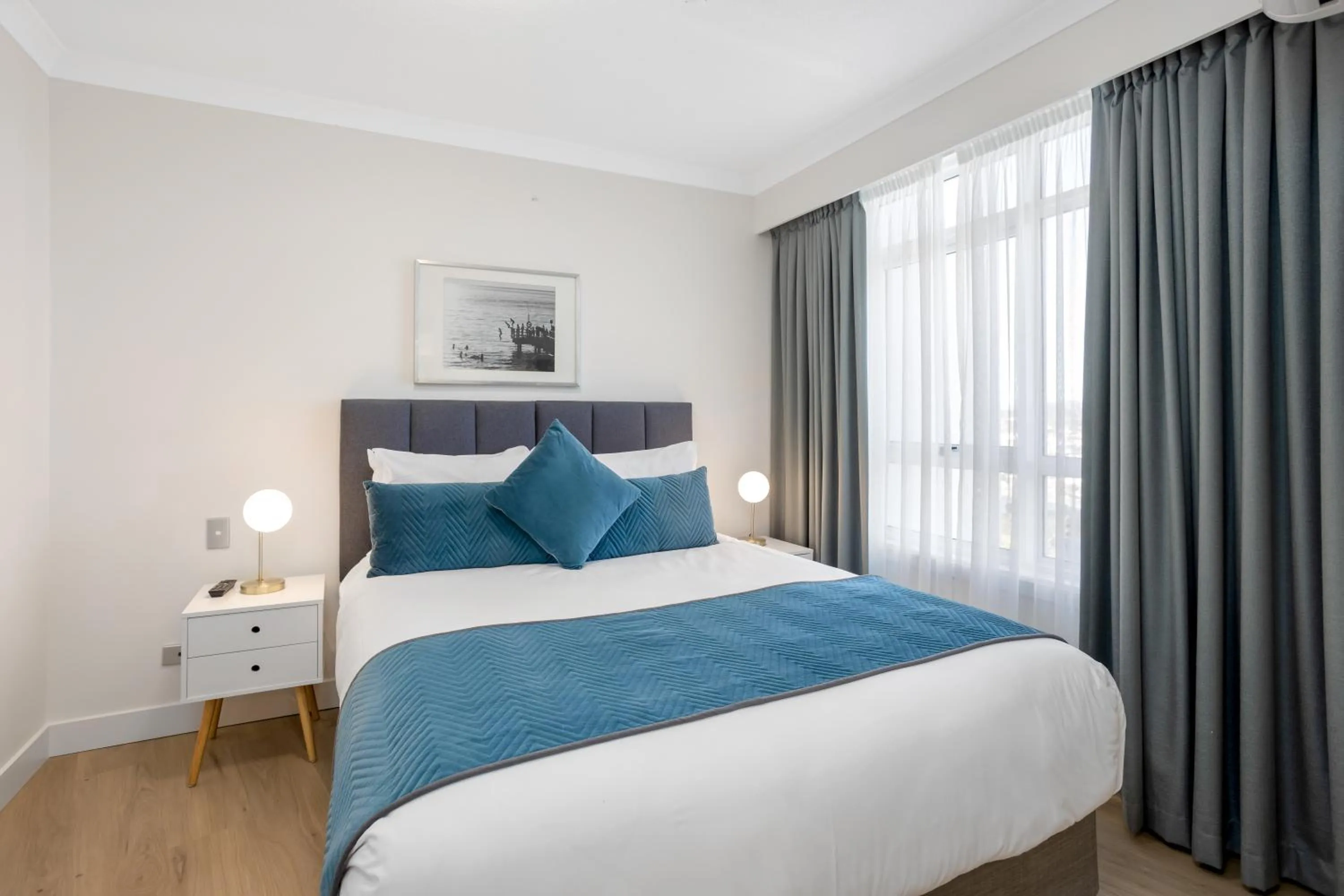 Bedroom, Bed in ULTIQA Burleigh Mediterranean Resort