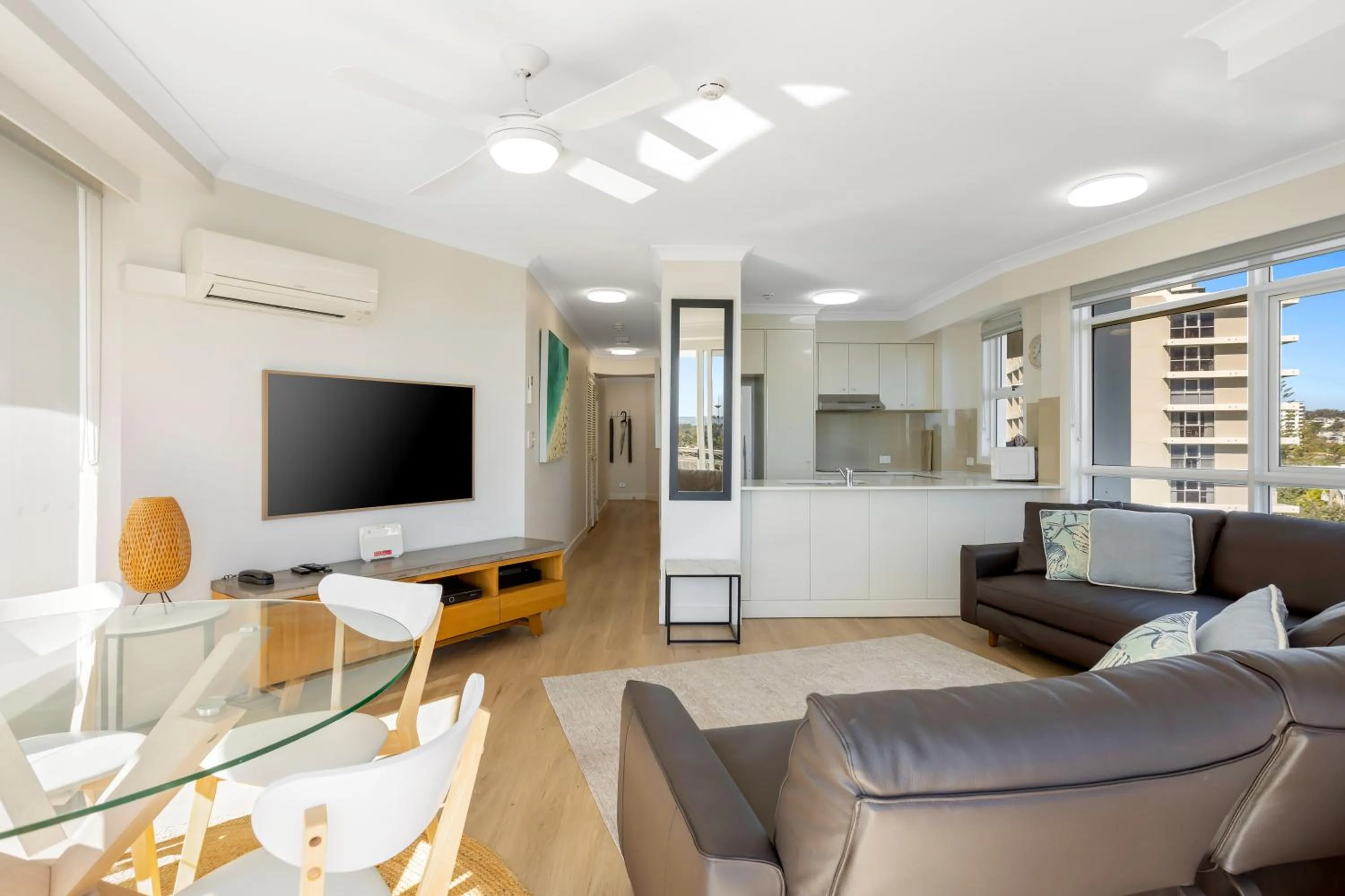 Living room in ULTIQA Burleigh Mediterranean Resort